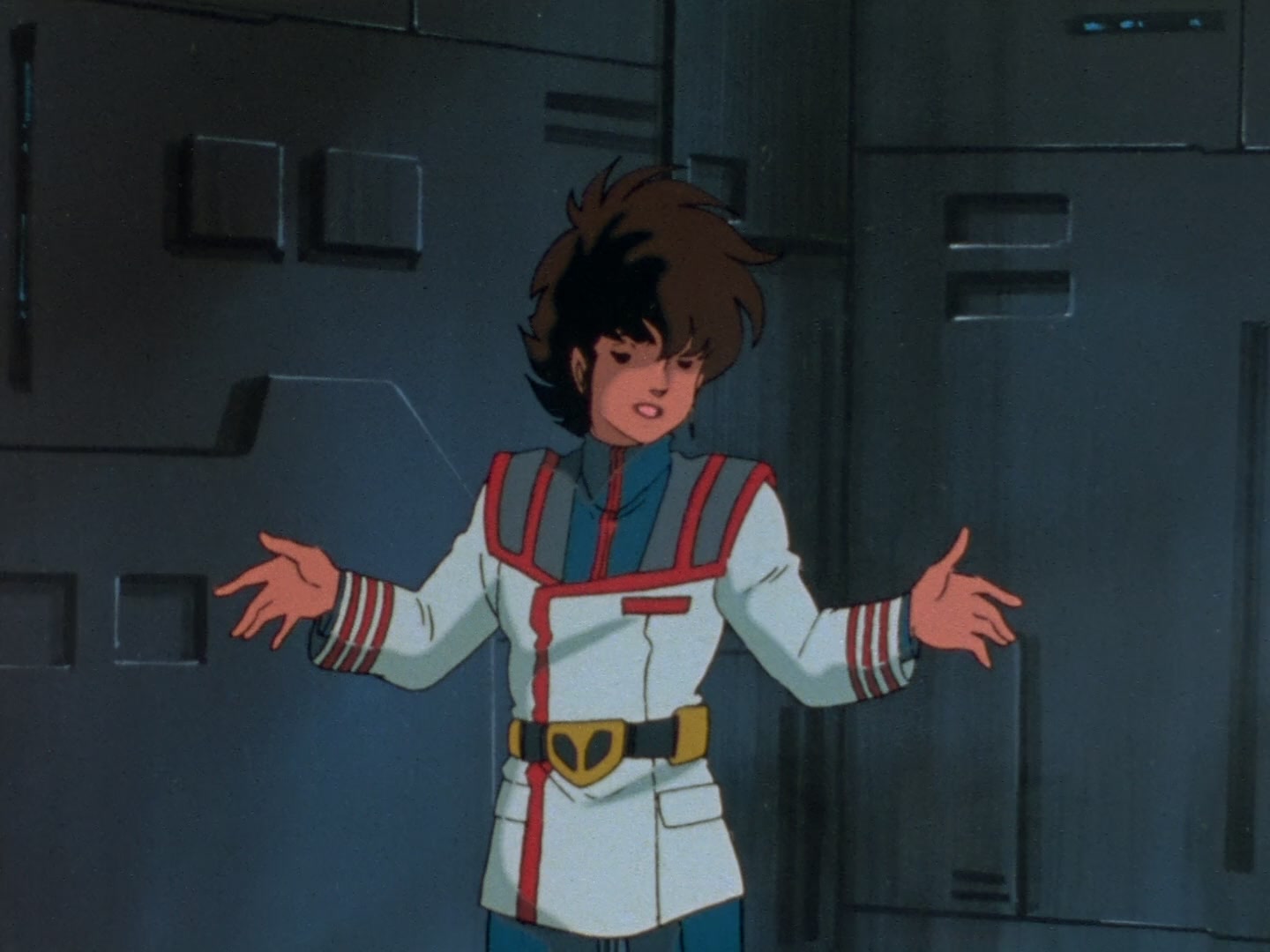 Super Dimension Fortress Macross Ep 21: Micro Cosmos @ 14:30