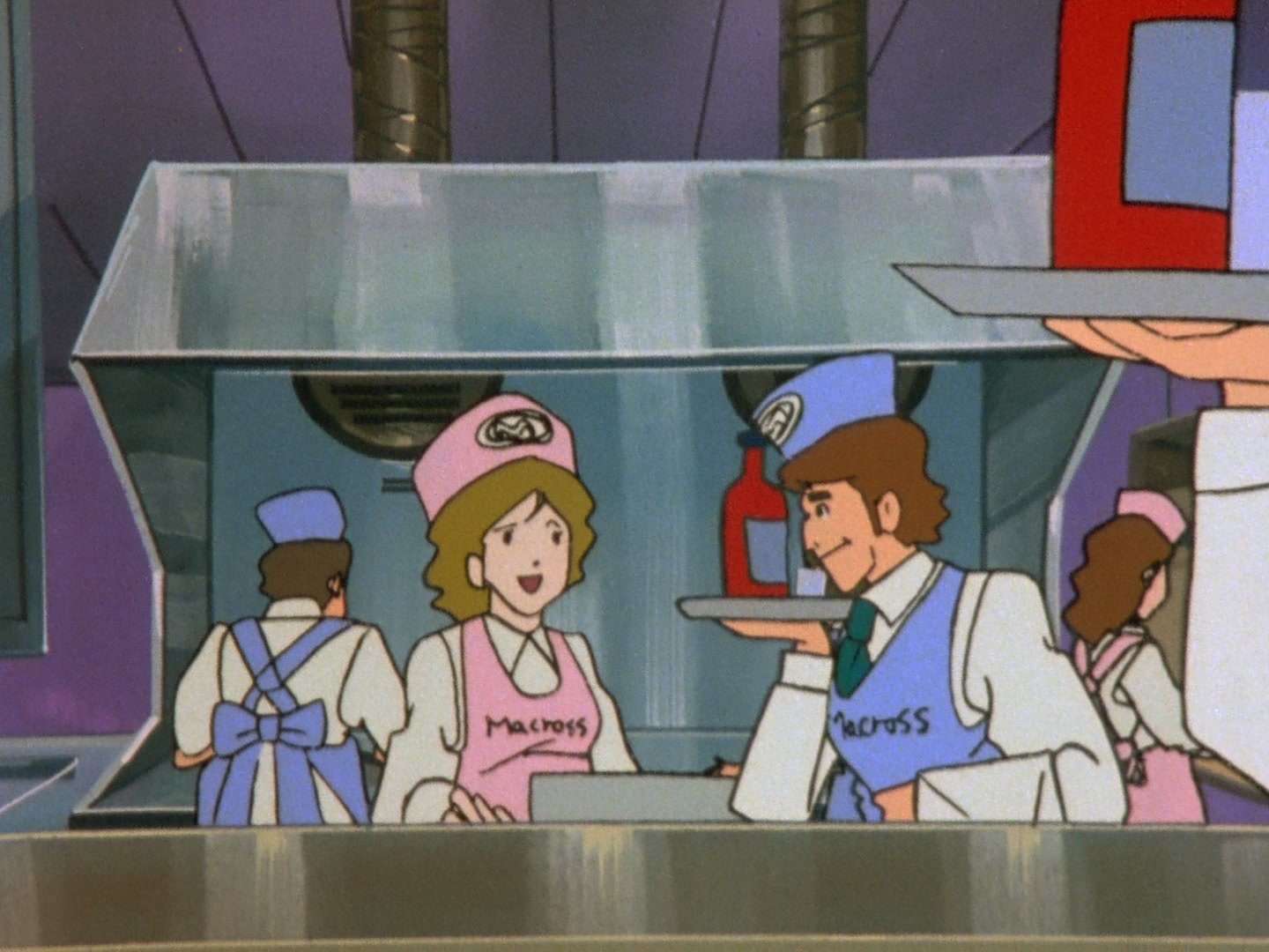 Super Dimension Fortress Macross Ep 25: Virgin Road @ 04:56