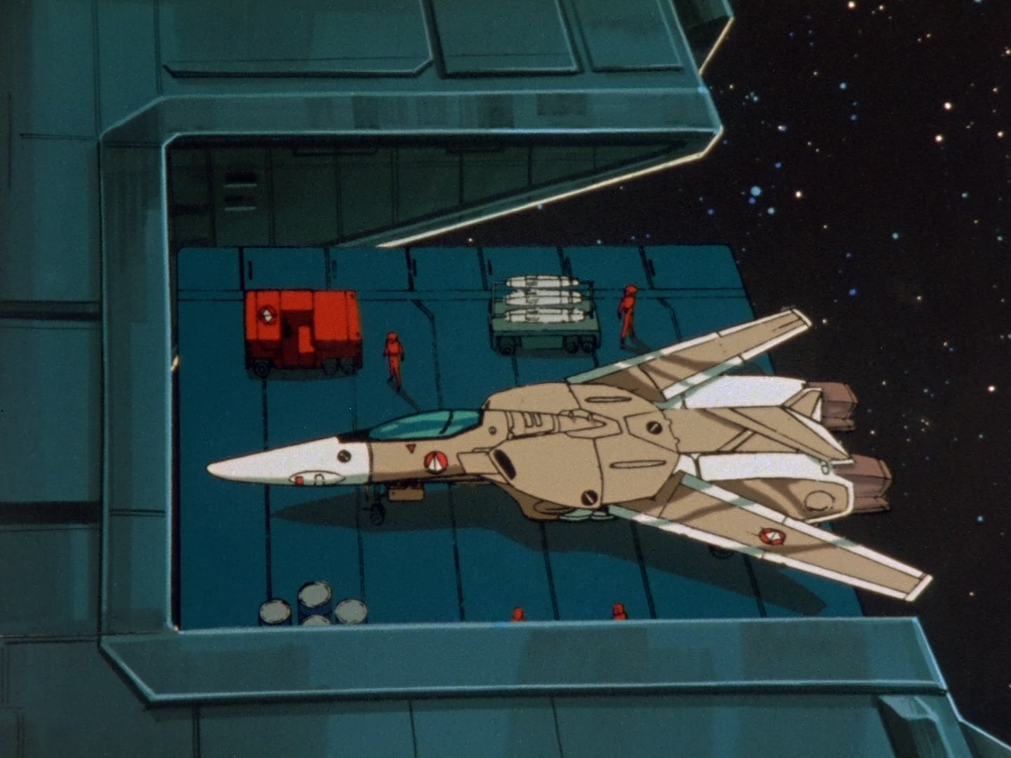 Super Dimension Fortress Macross Ep 26: Messenger @ 21:50