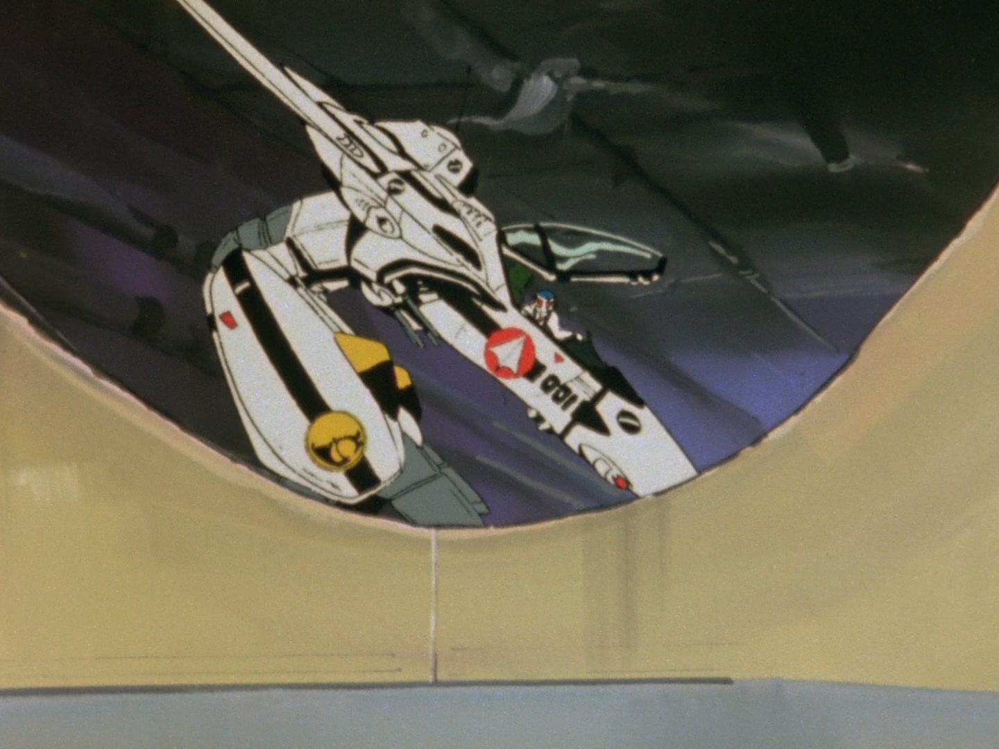 Super Dimension Fortress Macross Ep 27: Love Drifts Away @ 18:45