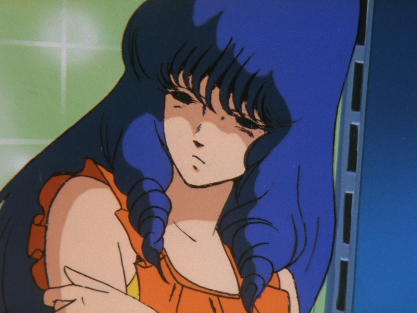 Super Dimension Fortress Macross Ep 34: Private Time @ 21:00