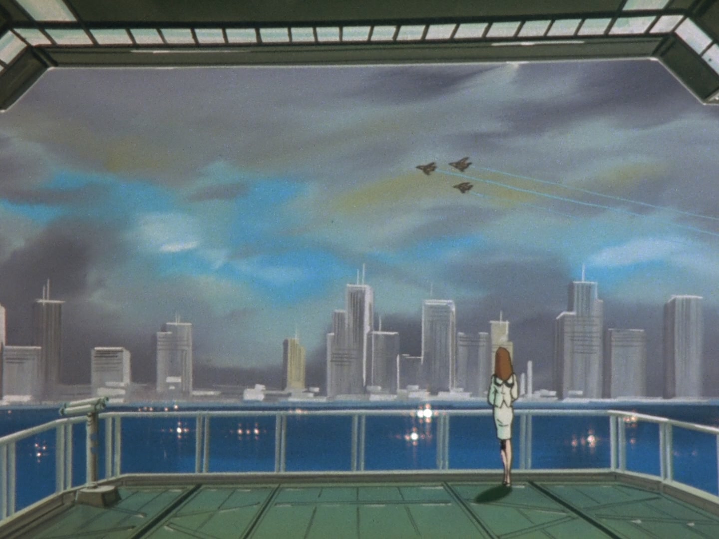 Super Dimension Fortress Macross Ep 36: Farewell to Tenderness @ 02:01