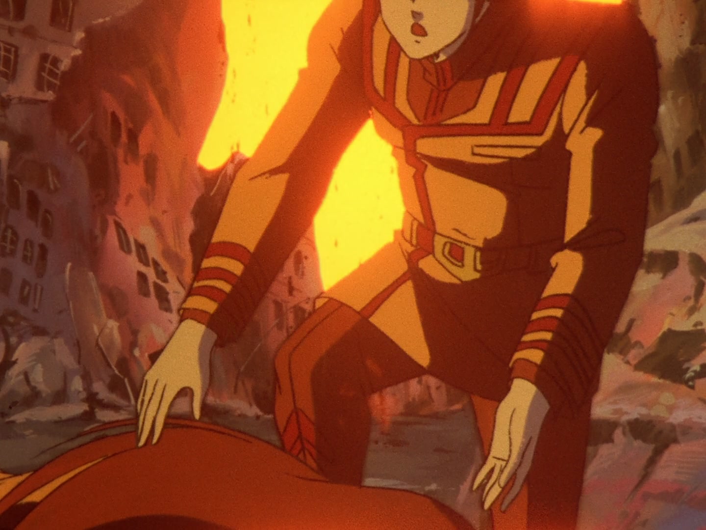 Super Dimension Fortress Macross Ep 36: Farewell to Tenderness @ 11:43