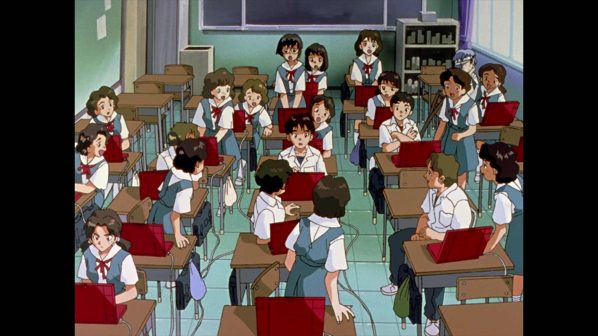 Neon Genesis Evangelion — Ep 3: A Transfer @ 08:44