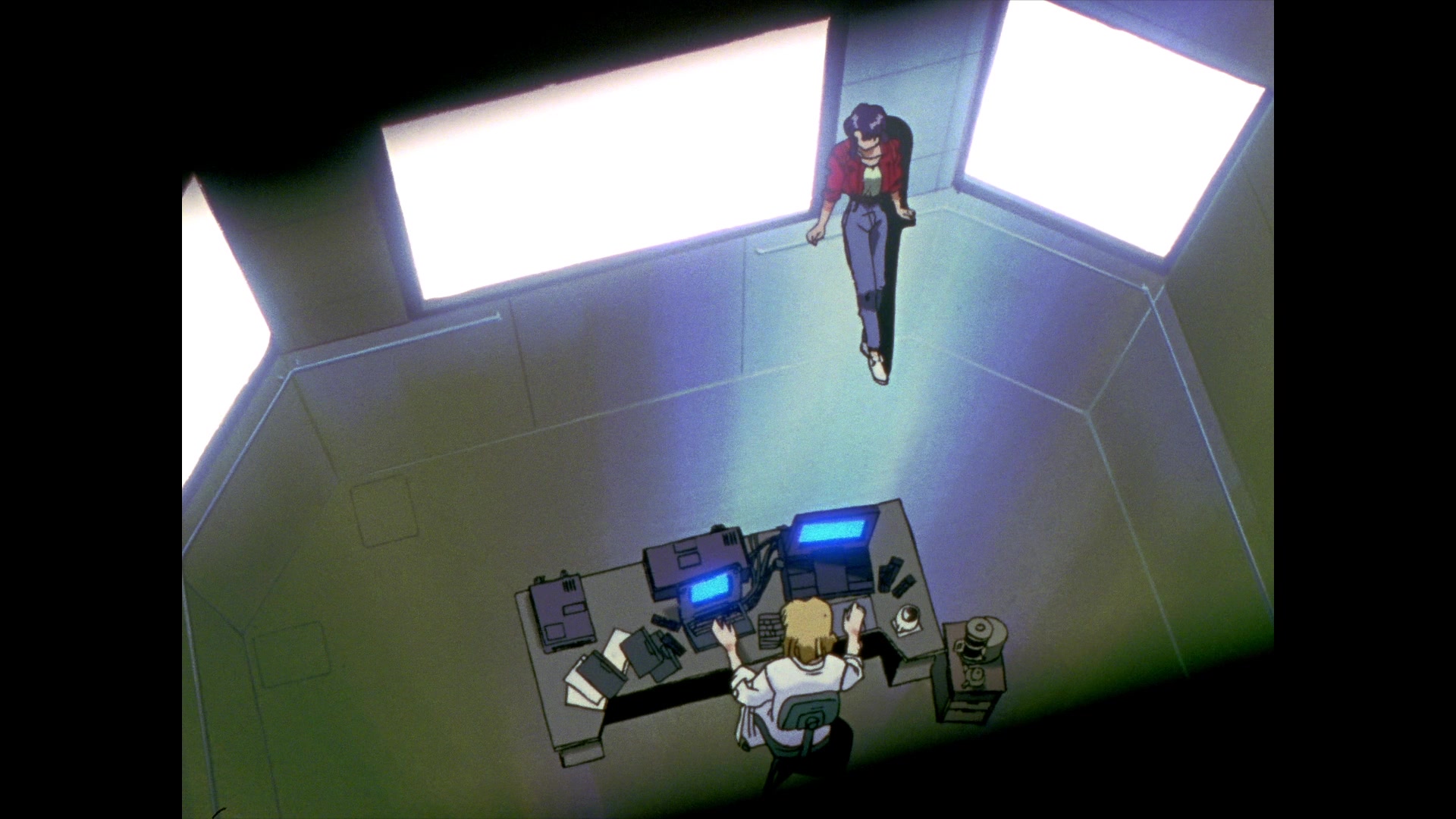 Neon Genesis Evangelion Ep 4: Hedgehog's Dilemma @ 08:53