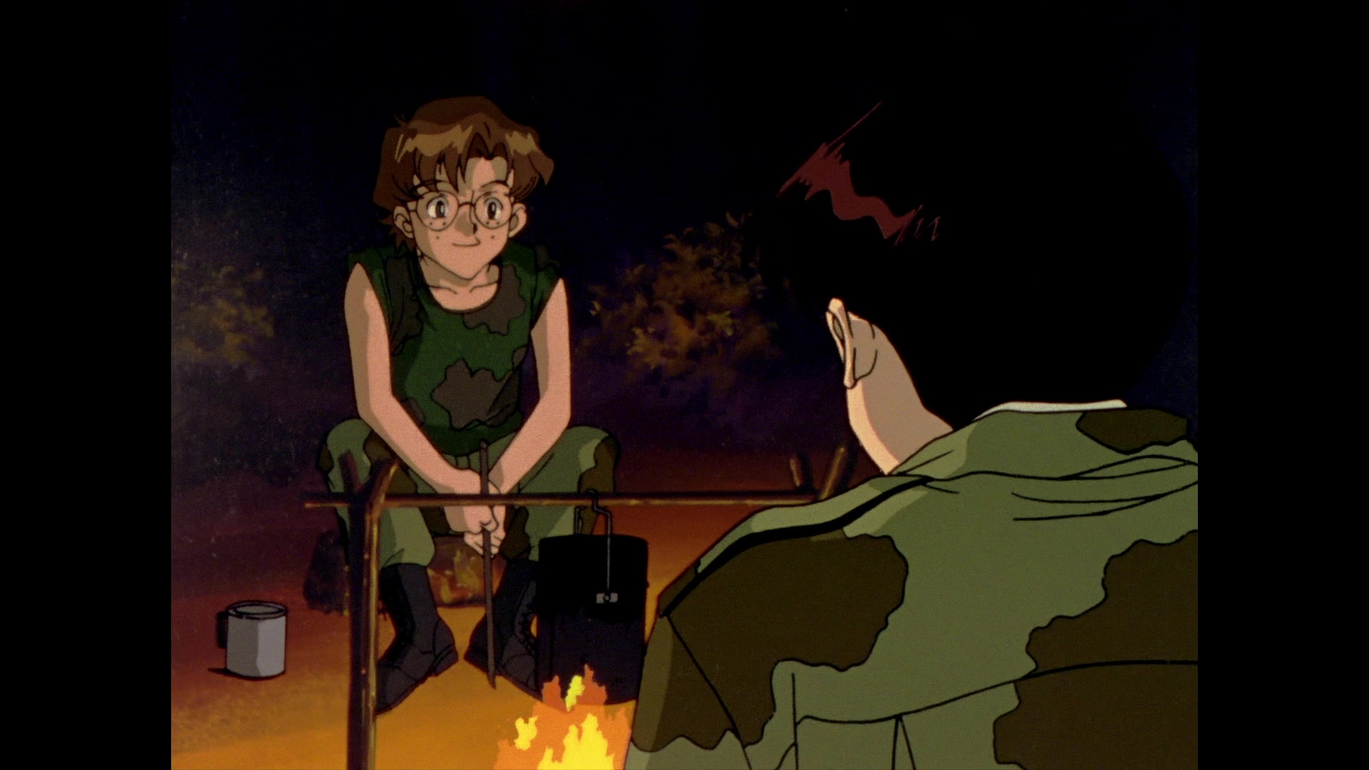 Neon Genesis Evangelion Ep 4: Hedgehog's Dilemma @ 11:39