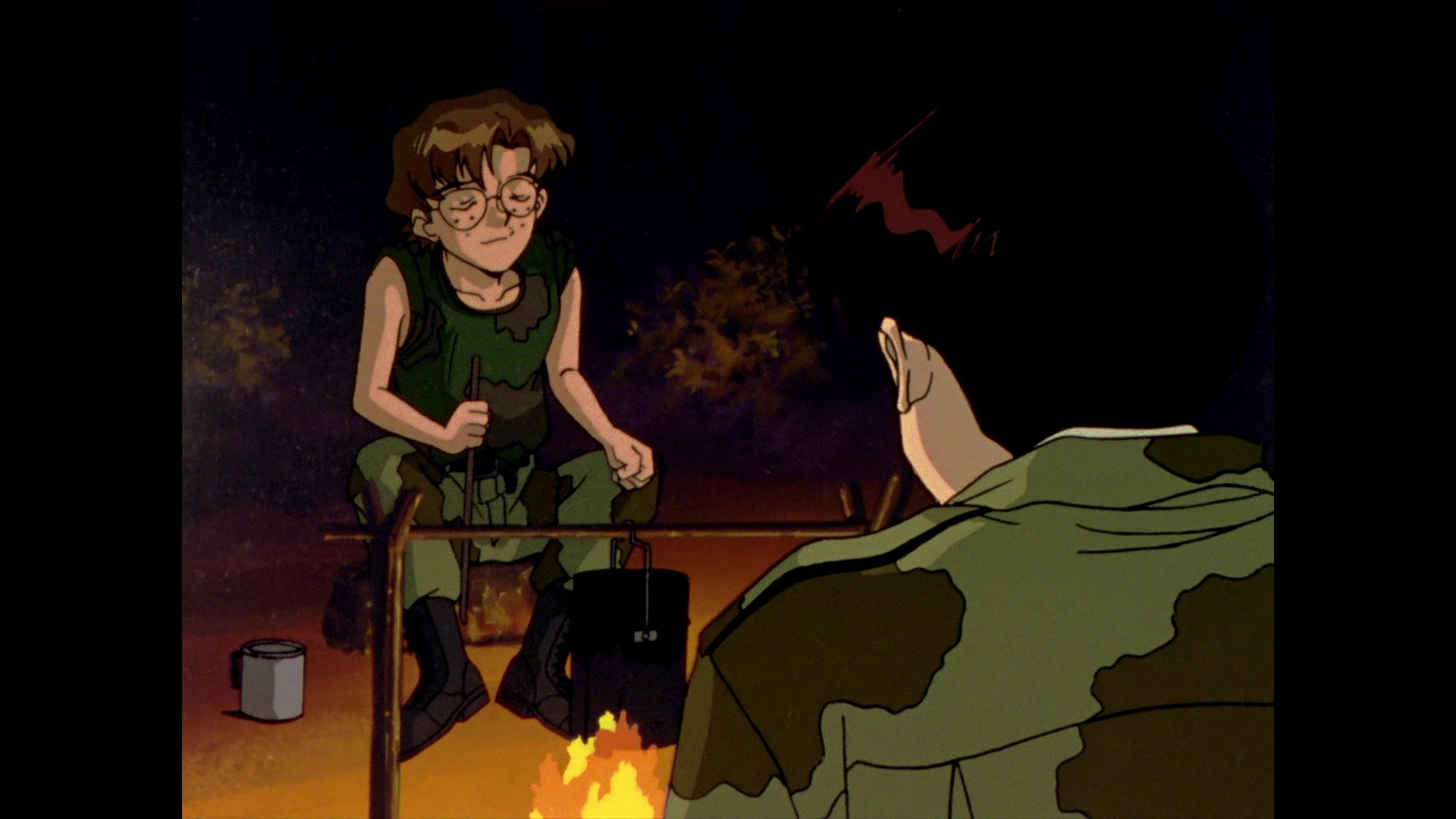 Neon Genesis Evangelion Ep 4: Hedgehog's Dilemma @ 11:47