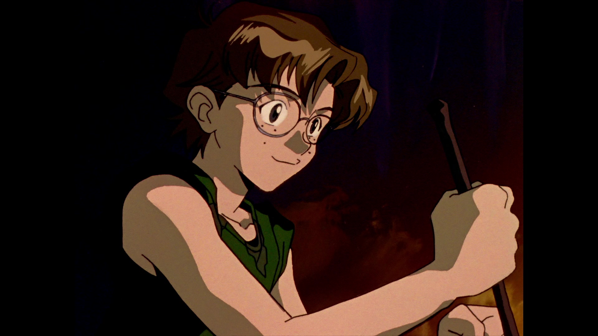 Neon Genesis Evangelion Ep 4: Hedgehog's Dilemma @ 11:54