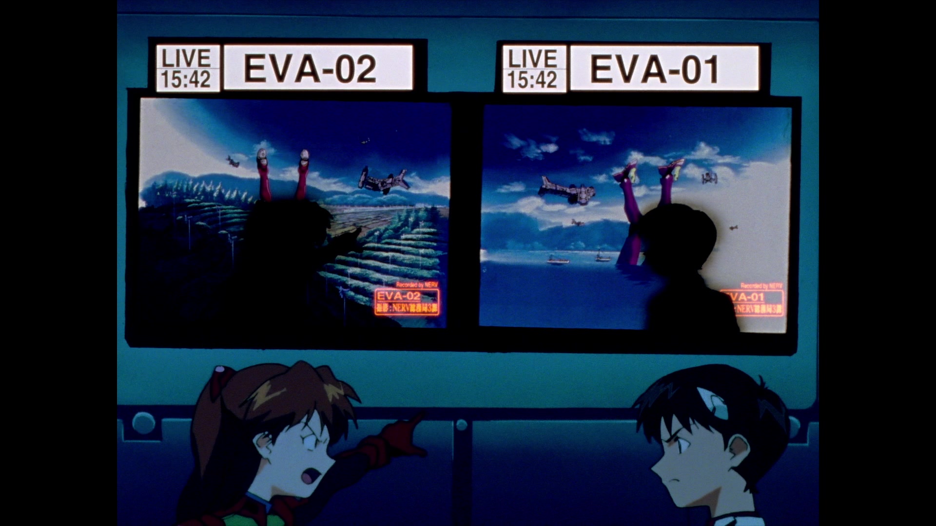 Neon Genesis Evangelion Ep 9: Both of You, Dance Like You Want to Win! @ 07:35
