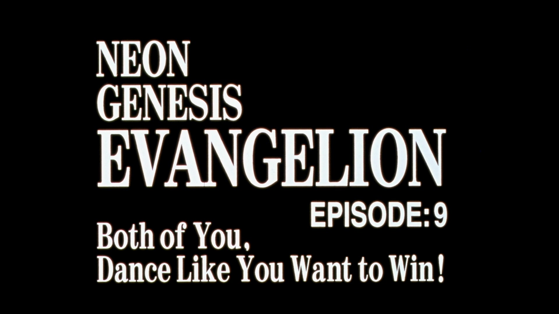Neon Genesis Evangelion Ep 9: Both of You, Dance Like You Want to Win! @ 11:44