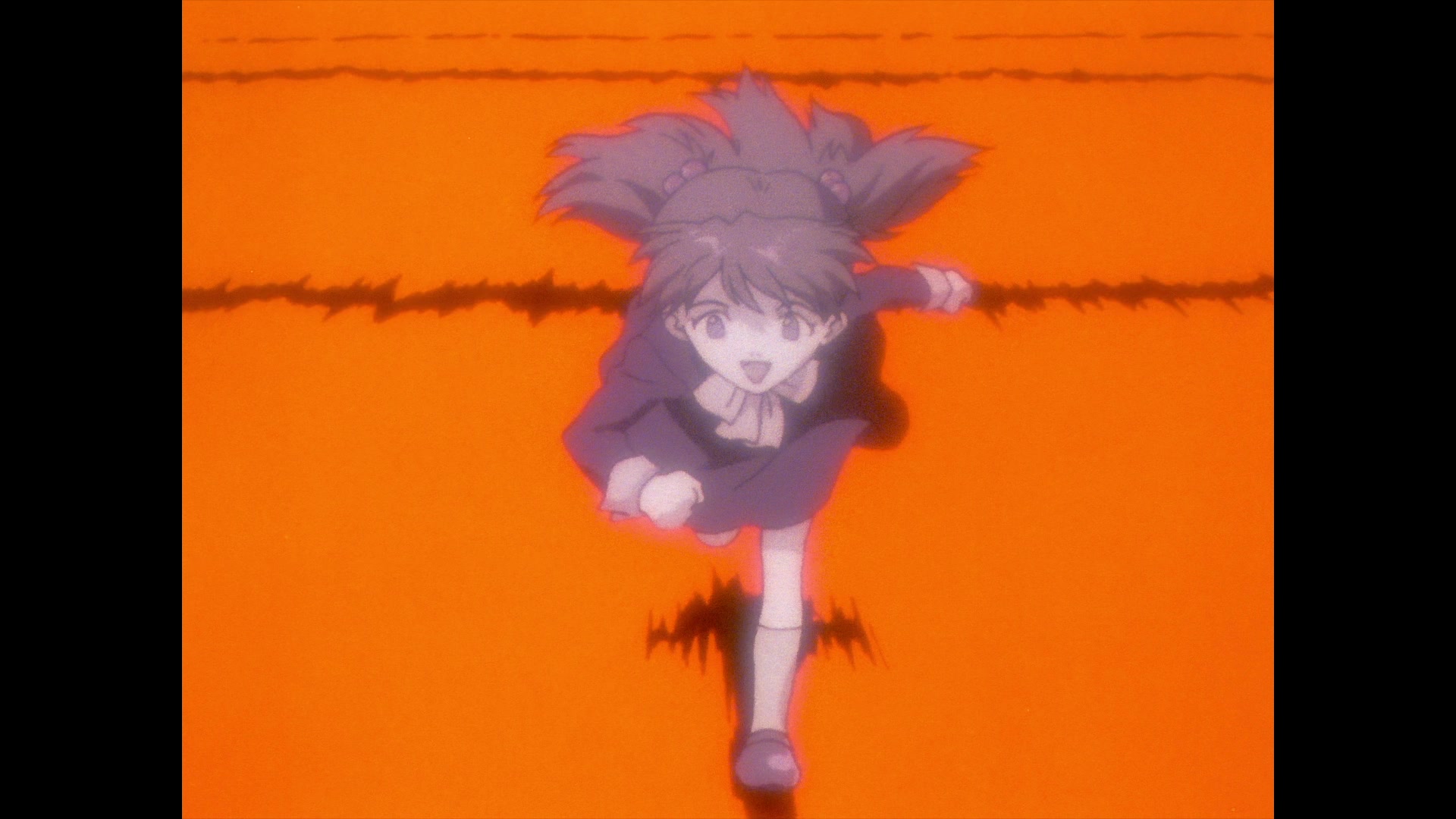 Neon Genesis Evangelion Ep 24: The Beginning and the End, or "Knockin' on Heaven's Door" @ 01:38