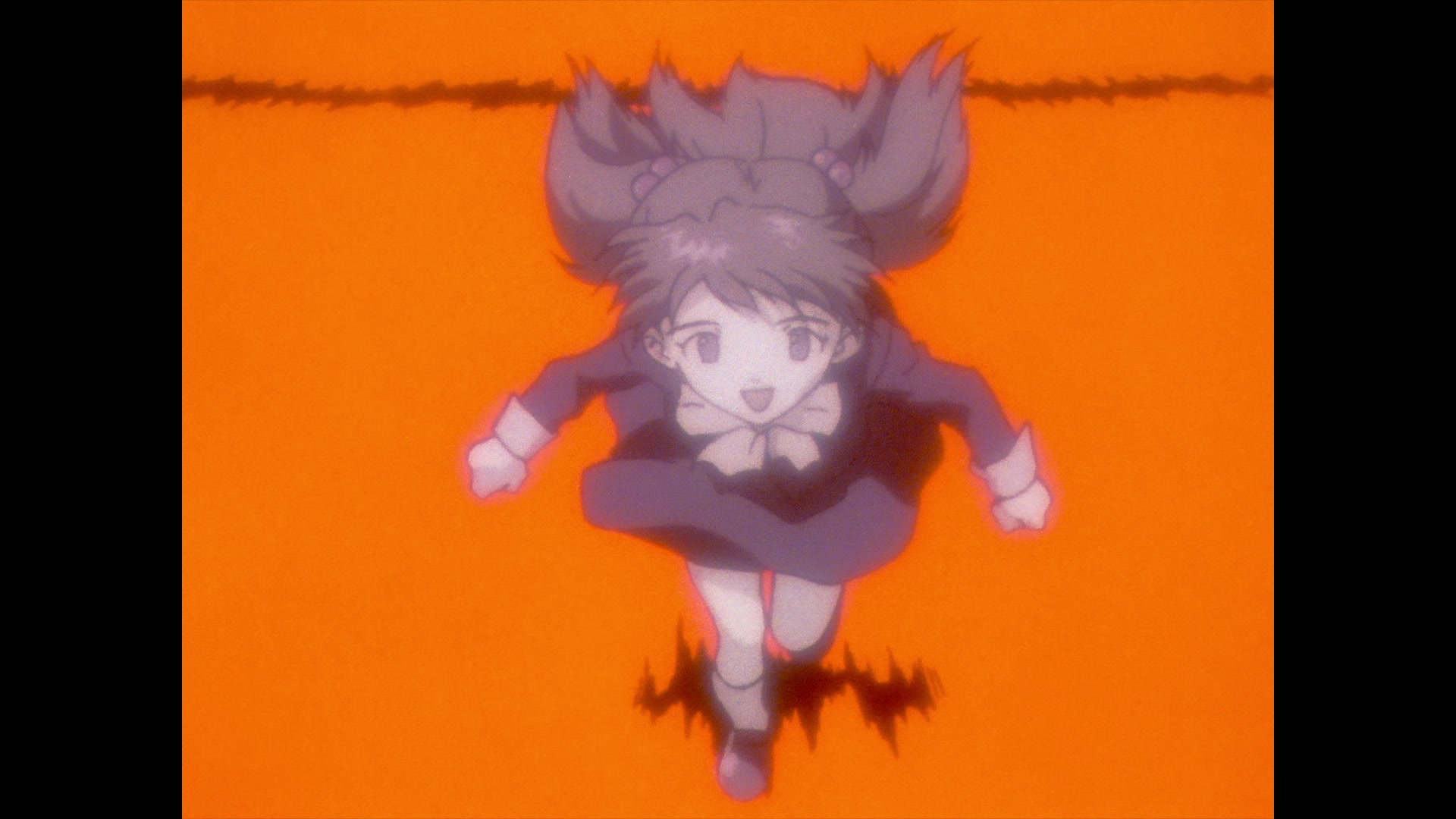 Neon Genesis Evangelion Ep 24: The Beginning and the End, or "Knockin' on Heaven's Door" @ 01:45