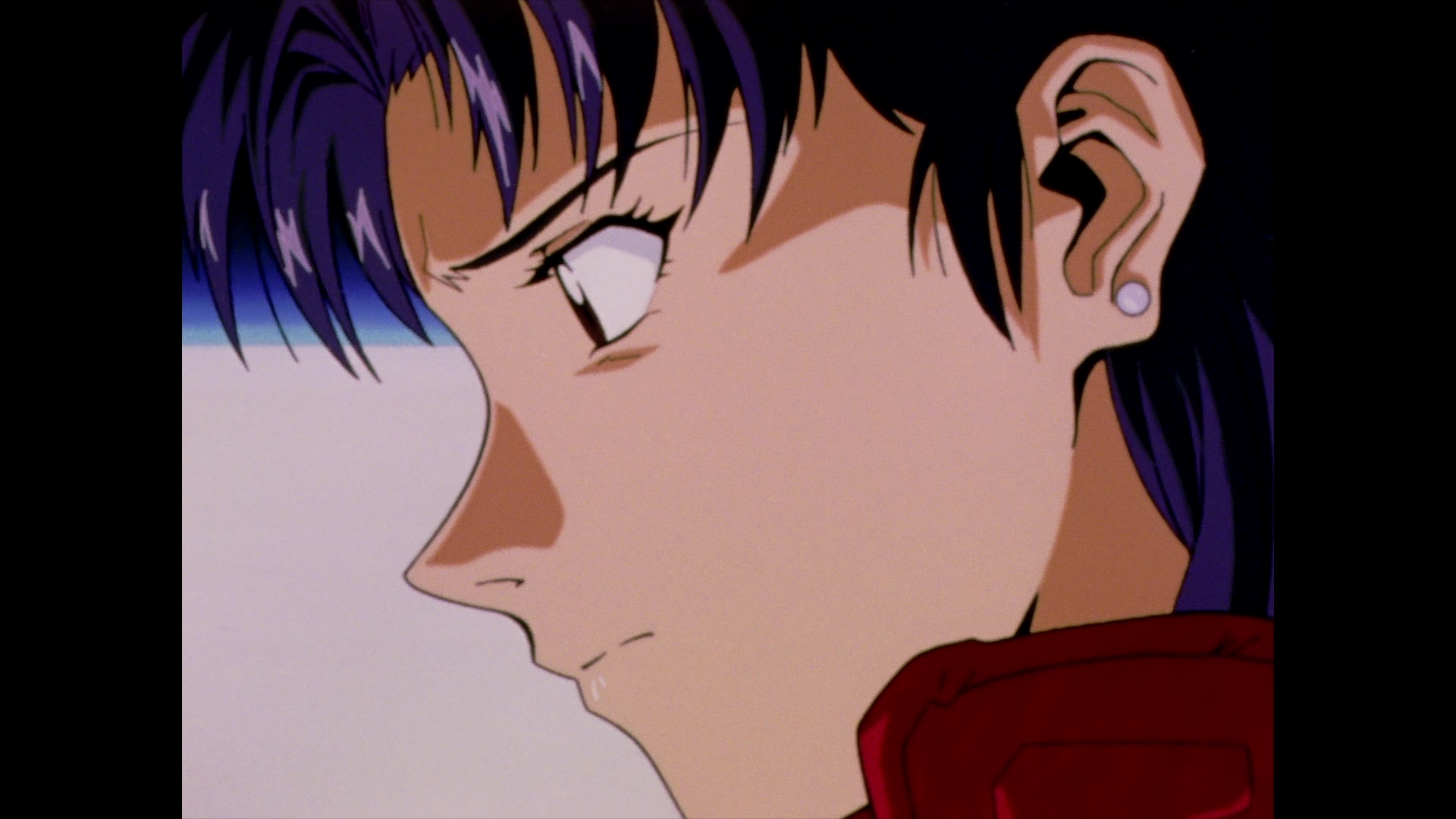 Neon Genesis Evangelion Ep 24: The Beginning and the End, or "Knockin' on Heaven's Door" @ 03:10