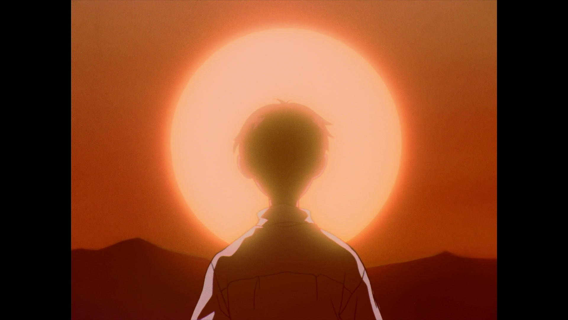 Neon Genesis Evangelion Ep 24: The Beginning and the End, or "Knockin' on Heaven's Door" @ 05:13