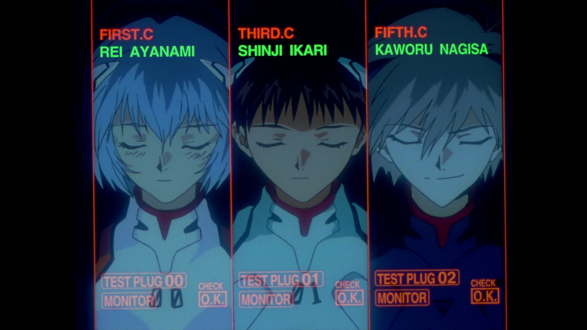 Neon Genesis Evangelion Ep 24: The Beginning and the End, or "Knockin' on Heaven's Door" @ 06:53