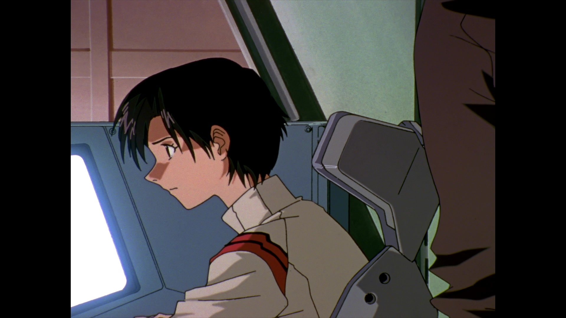 Neon Genesis Evangelion Ep 24: The Beginning and the End, or "Knockin' on Heaven's Door" @ 07:16