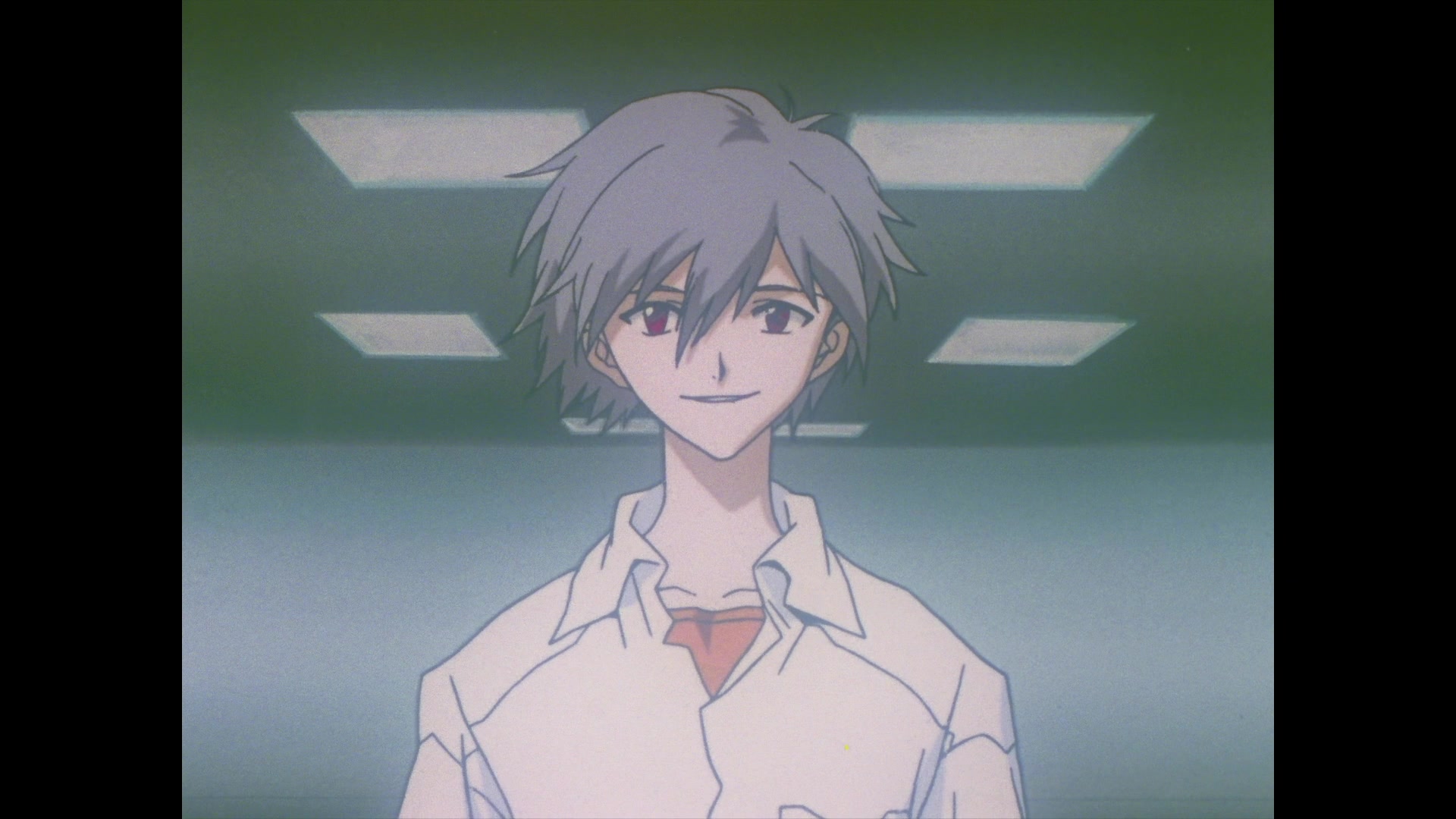 Neon Genesis Evangelion Ep 24: The Beginning and the End, or "Knockin' on Heaven's Door" @ 08:18