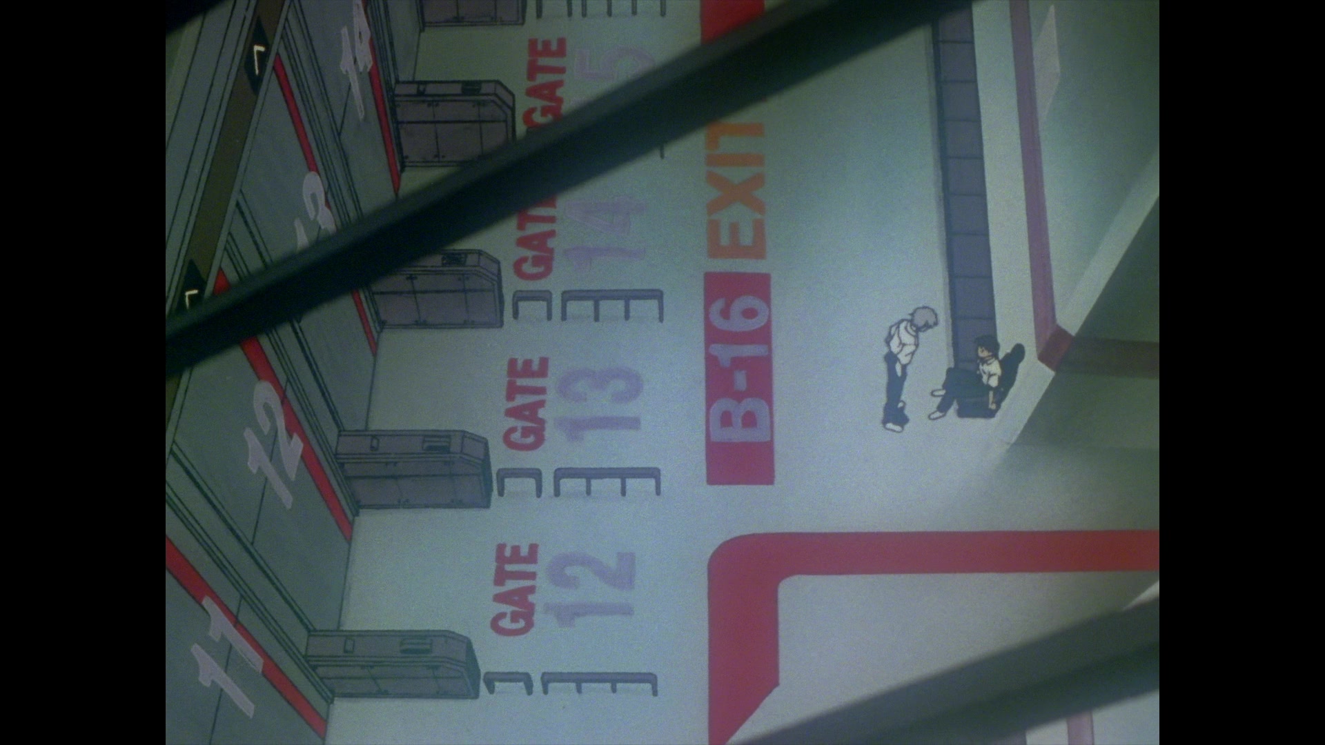 Neon Genesis Evangelion Ep 24: The Beginning and the End, or "Knockin' on Heaven's Door" @ 08:41
