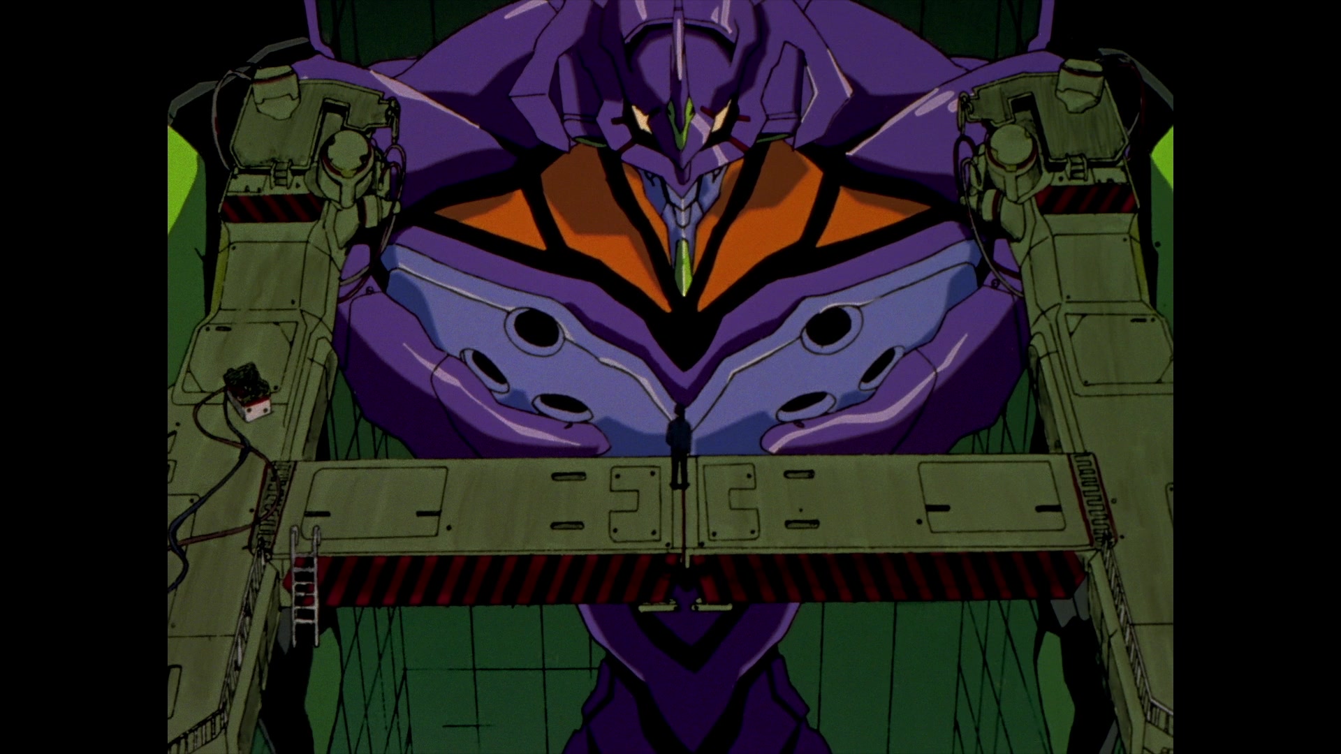 Neon Genesis Evangelion Ep 24: The Beginning and the End, or "Knockin' on Heaven's Door" @ 10:44