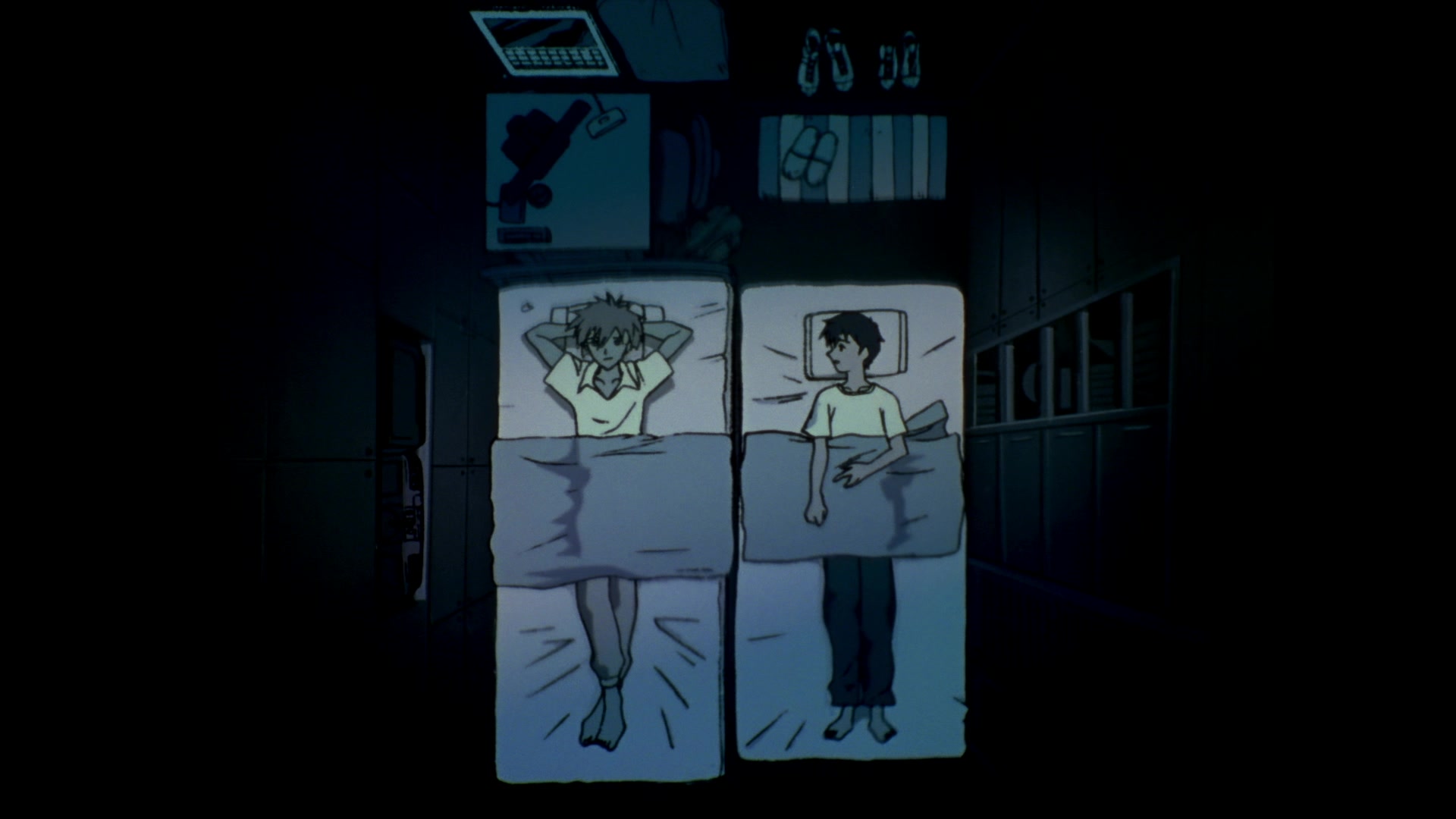Neon Genesis Evangelion Ep 24: The Beginning and the End, or "Knockin' on Heaven's Door" @ 11:46