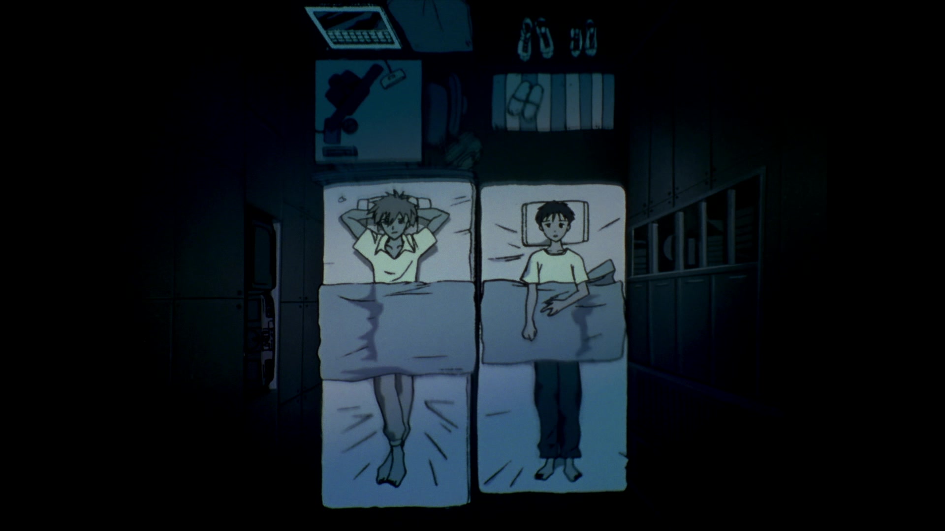 Neon Genesis Evangelion Ep 24: The Beginning and the End, or "Knockin' on Heaven's Door" @ 12:17
