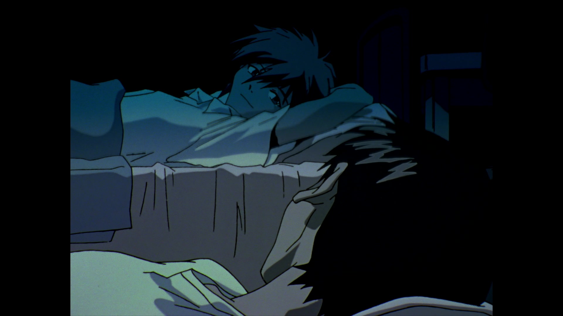 Neon Genesis Evangelion Ep 24: The Beginning and the End, or "Knockin' on Heaven's Door" @ 12:32