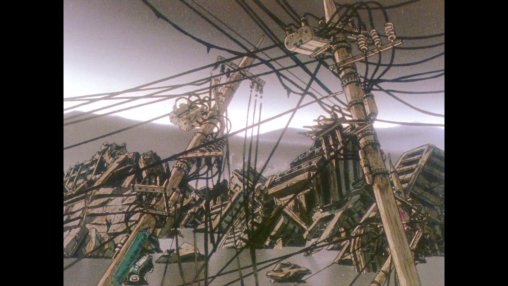 Neon Genesis Evangelion Ep 24: The Beginning and the End, or "Knockin' on Heaven's Door" @ 12:40