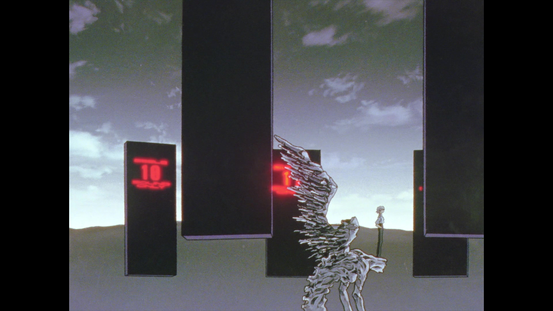 Neon Genesis Evangelion Ep 24: The Beginning and the End, or "Knockin' on Heaven's Door" @ 13:26