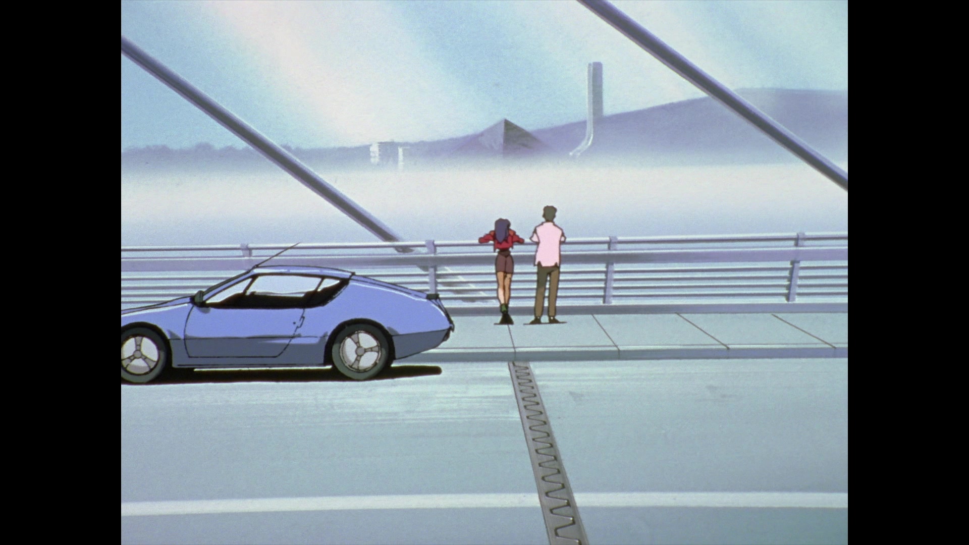 Neon Genesis Evangelion Ep 24: The Beginning and the End, or "Knockin' on Heaven's Door" @ 14:28