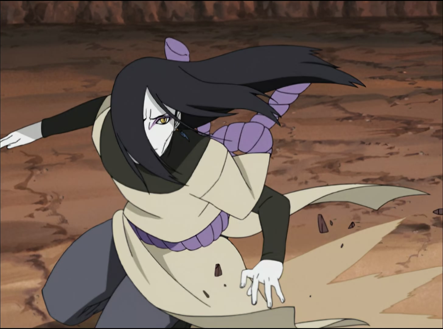 Naruto: Shippuden Ep 42: Orochimaru vs. Jinchuriki @ 00:07:41