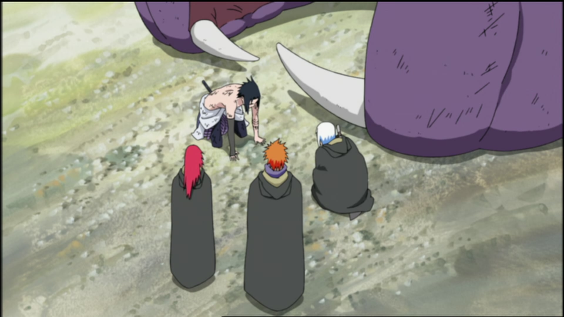Naruto: Shippuden Ep 125: Disappearance @ 00:08:34