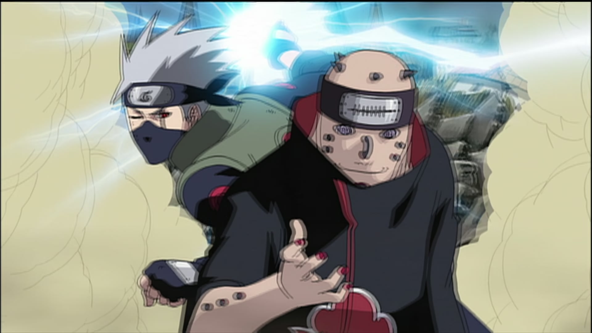Naruto: Shippuden Ep 159: Pain vs. Kakashi @ 00:04:20