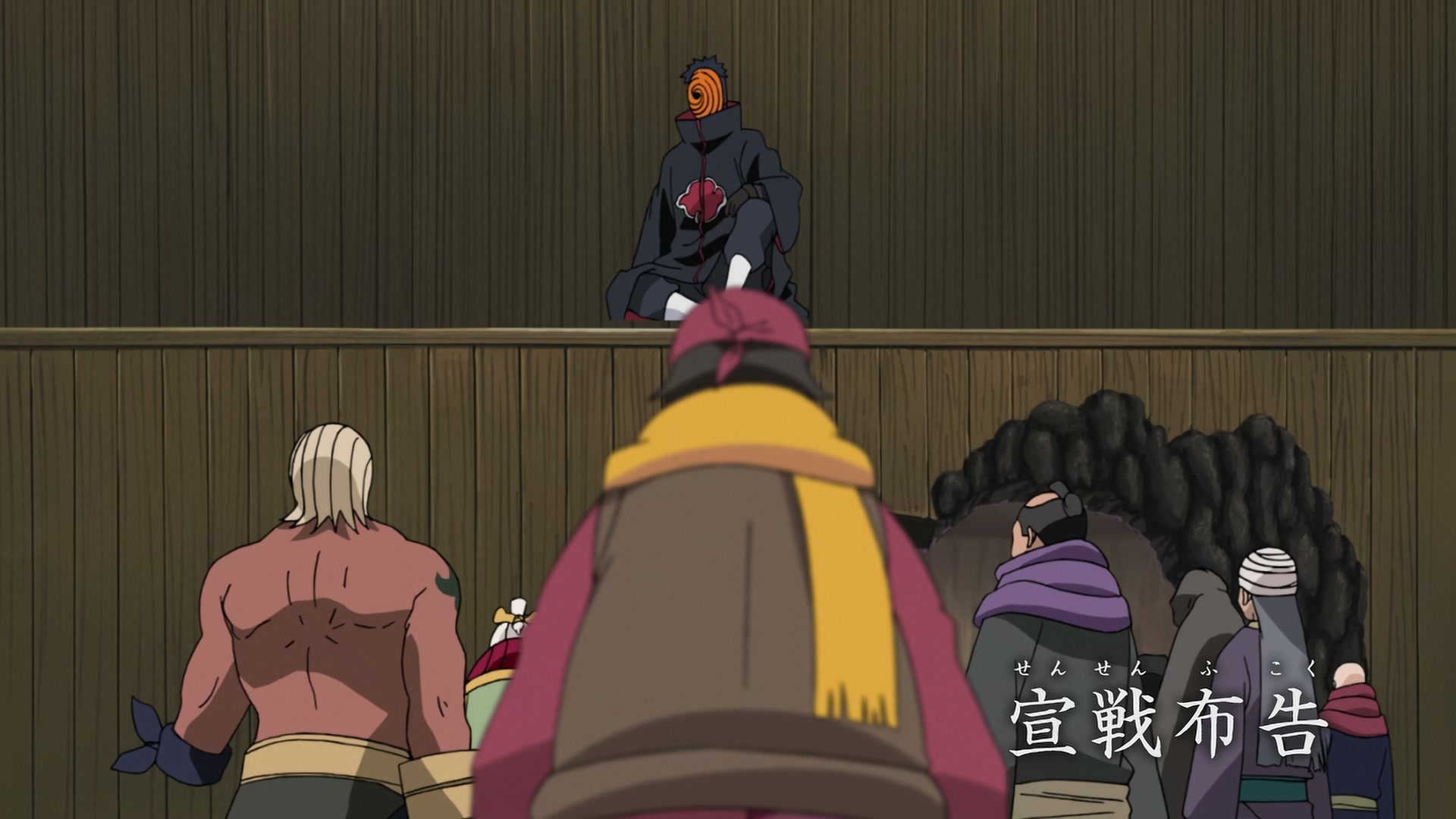 Naruto: Shippuden Ep 205: Declaration of War @ 00:07:45