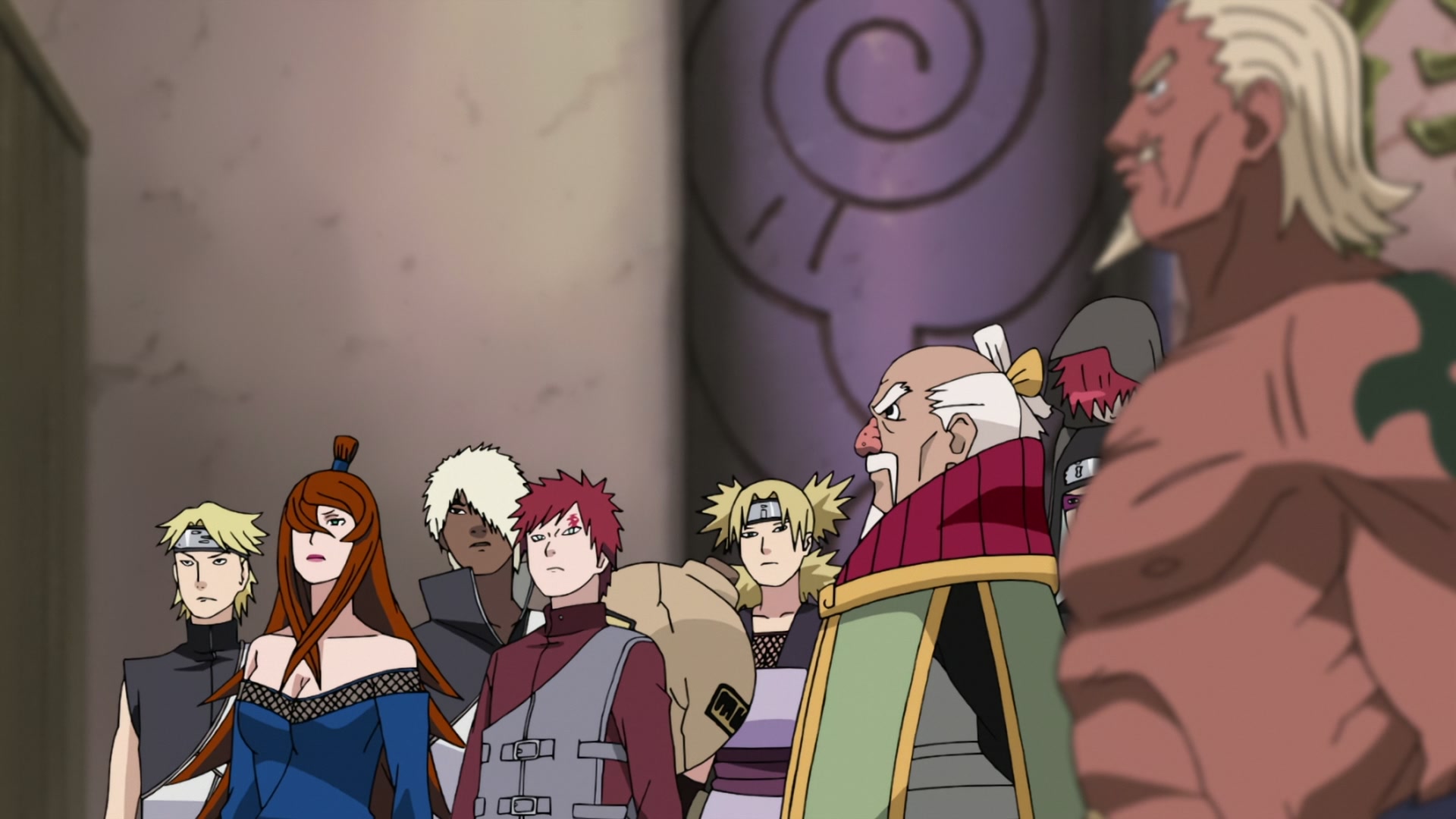 Naruto: Shippuden Ep 205: Declaration of War @ 00:12:35