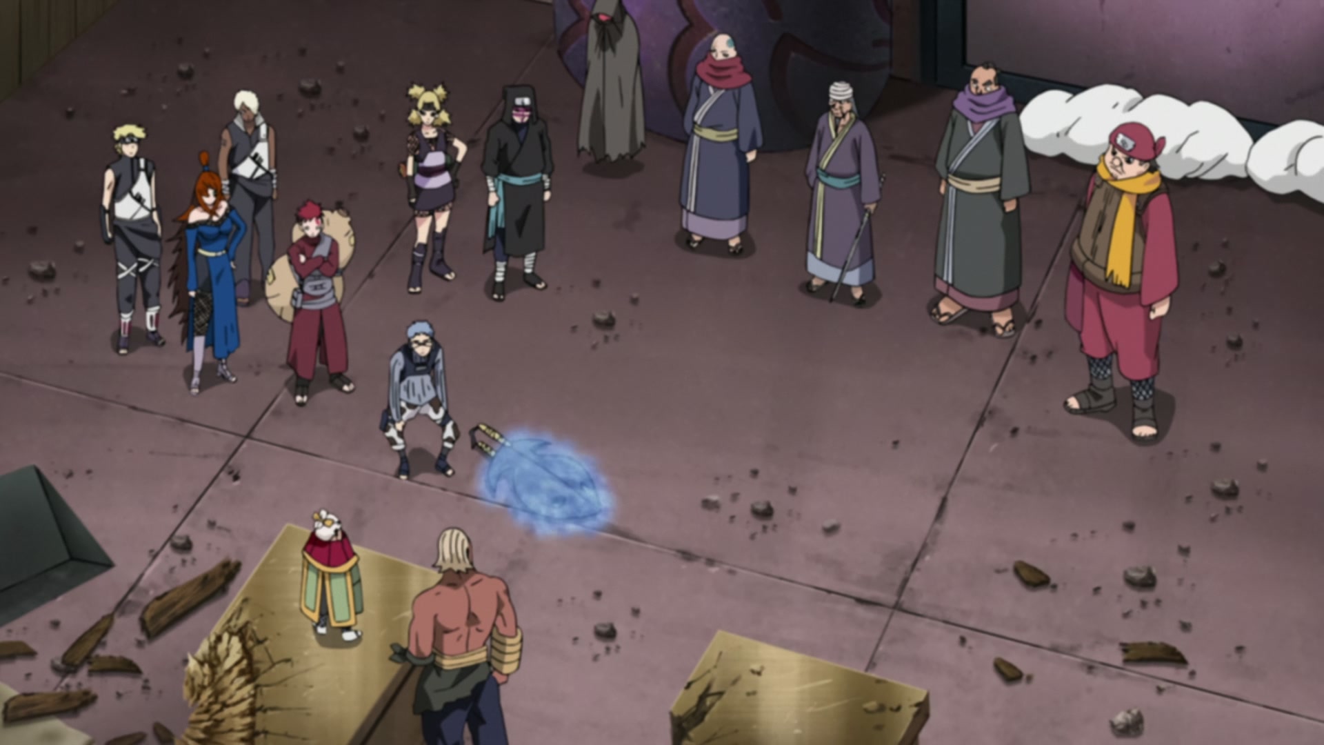 Naruto: Shippuden Ep 206: Sakura's Feelings @ 00:04:16