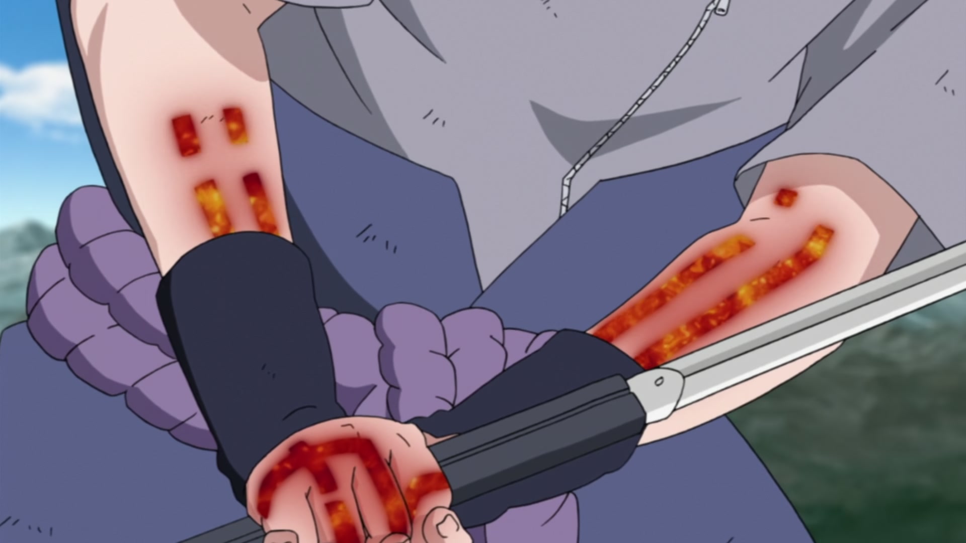 Naruto: Shippuden Ep 210: The Forbidden Visual Jutsu @ 00:03:24