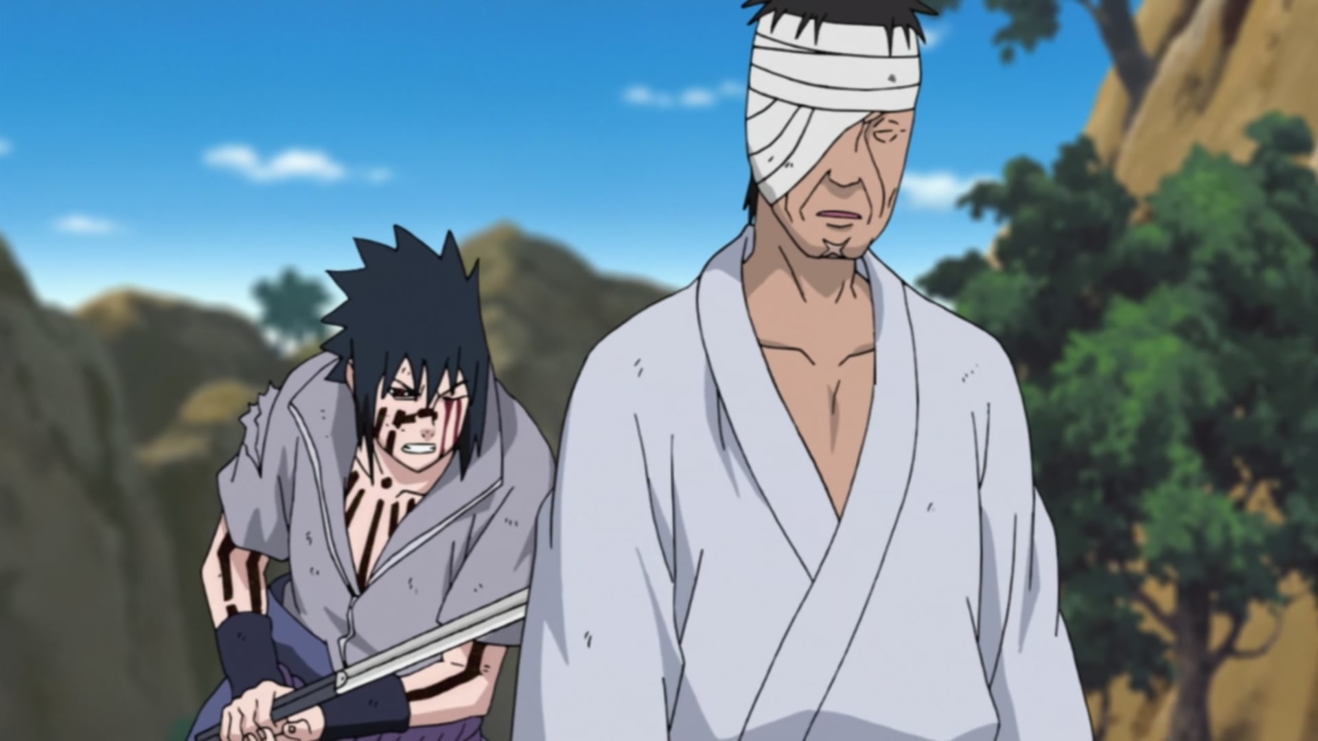 Naruto: Shippuden Ep 210: The Forbidden Visual Jutsu @ 00:03:33