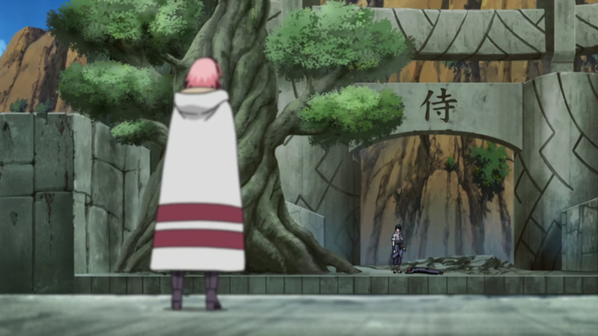 Naruto: Shippuden Ep 212: Sakura's Resolve @ 00:19:42