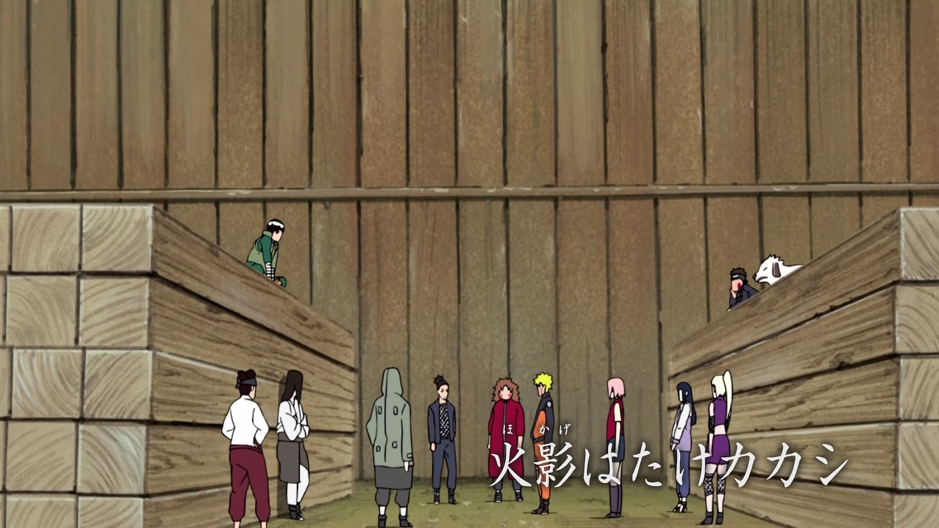 Naruto: Shippuden Ep 219: Kakashi Hatake, the Hokage @ 00:03:47