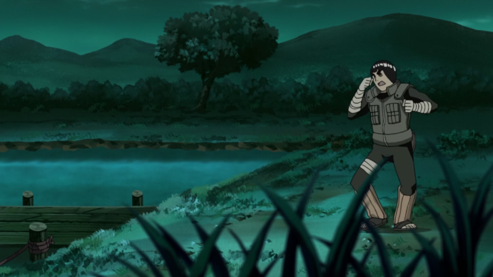 Naruto: Shippuden Ep 228: Fight! Rock Lee! @ 00:02:17