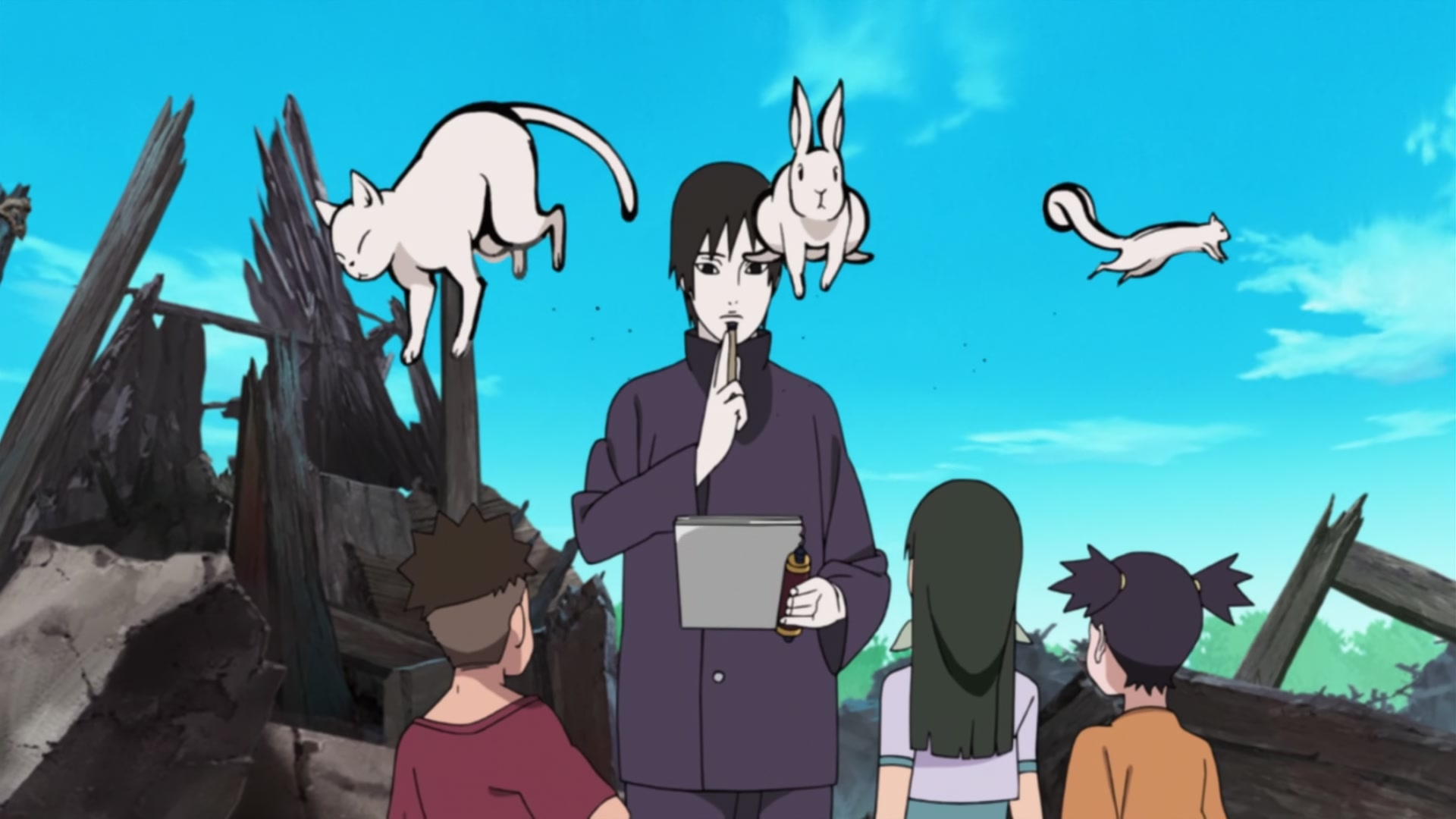 Naruto: Shippuden Ep 238: Sai's Day Off @ 00:05:31