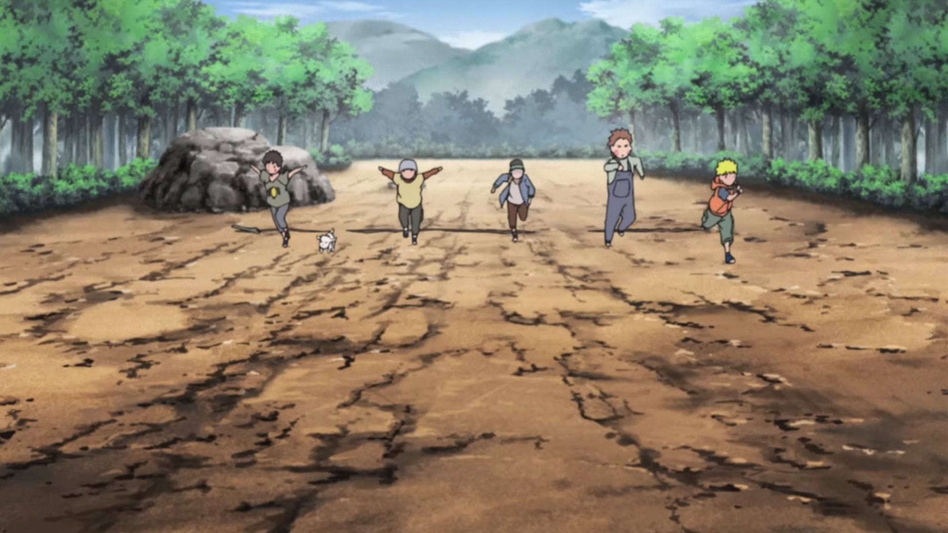 Naruto: Shippuden Ep 240: Kiba's Determination @ 00:01:44