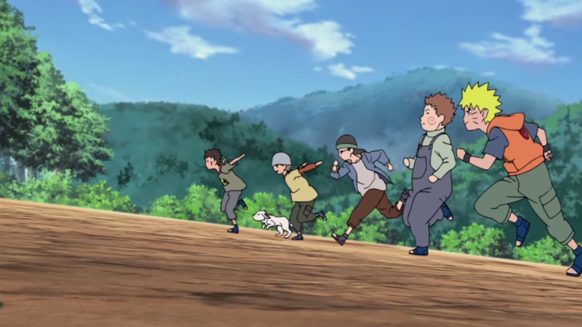 Naruto: Shippuden Ep 240: Kiba's Determination @ 00:01:48