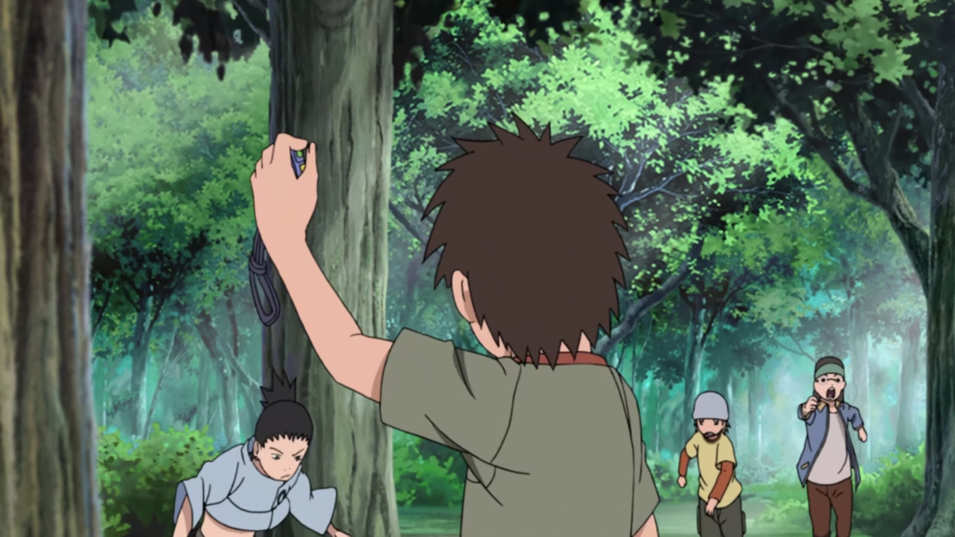 Naruto: Shippuden Ep 240: Kiba's Determination @ 00:02:03