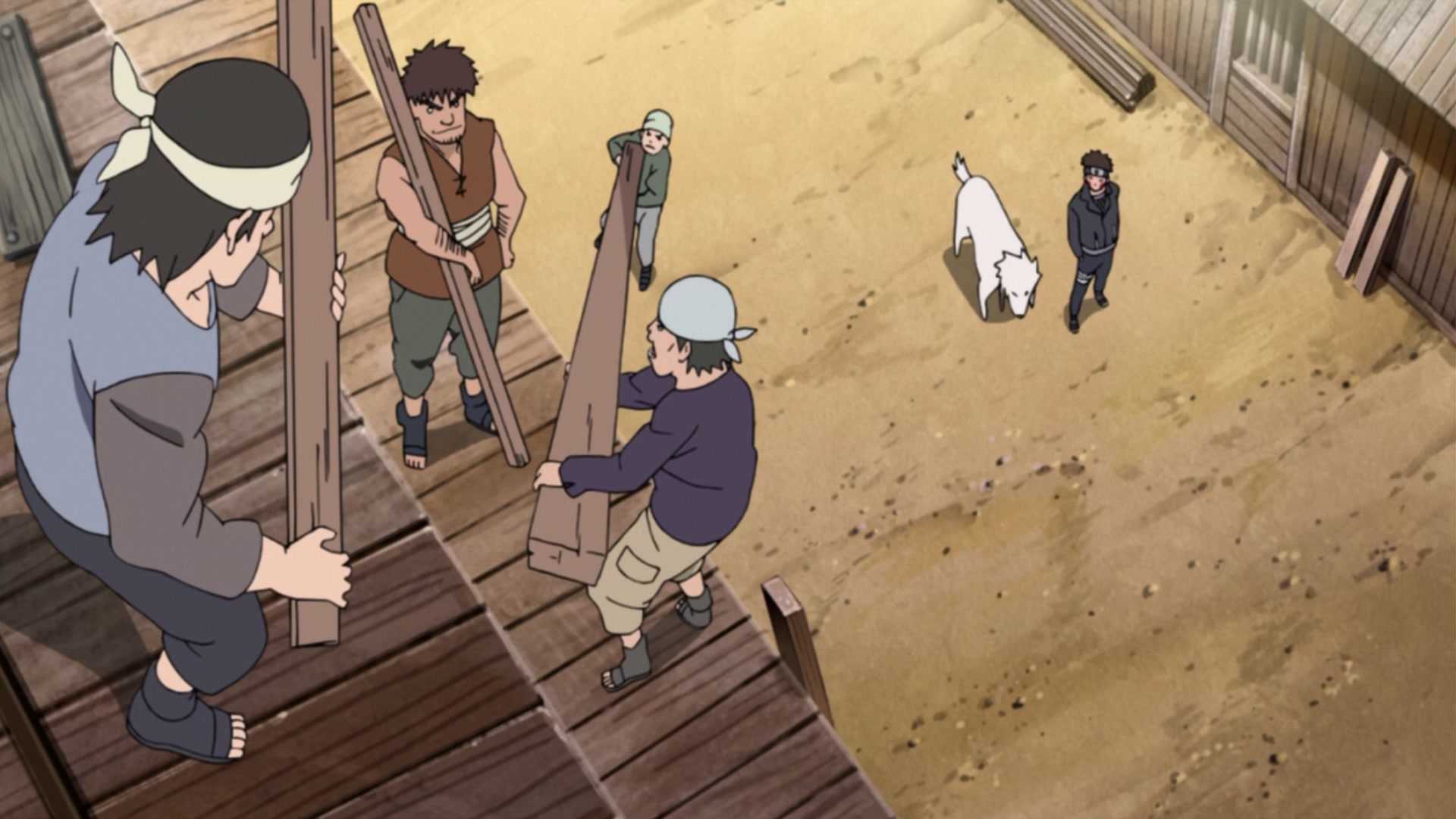 Naruto: Shippuden Ep 240: Kiba's Determination @ 00:05:08