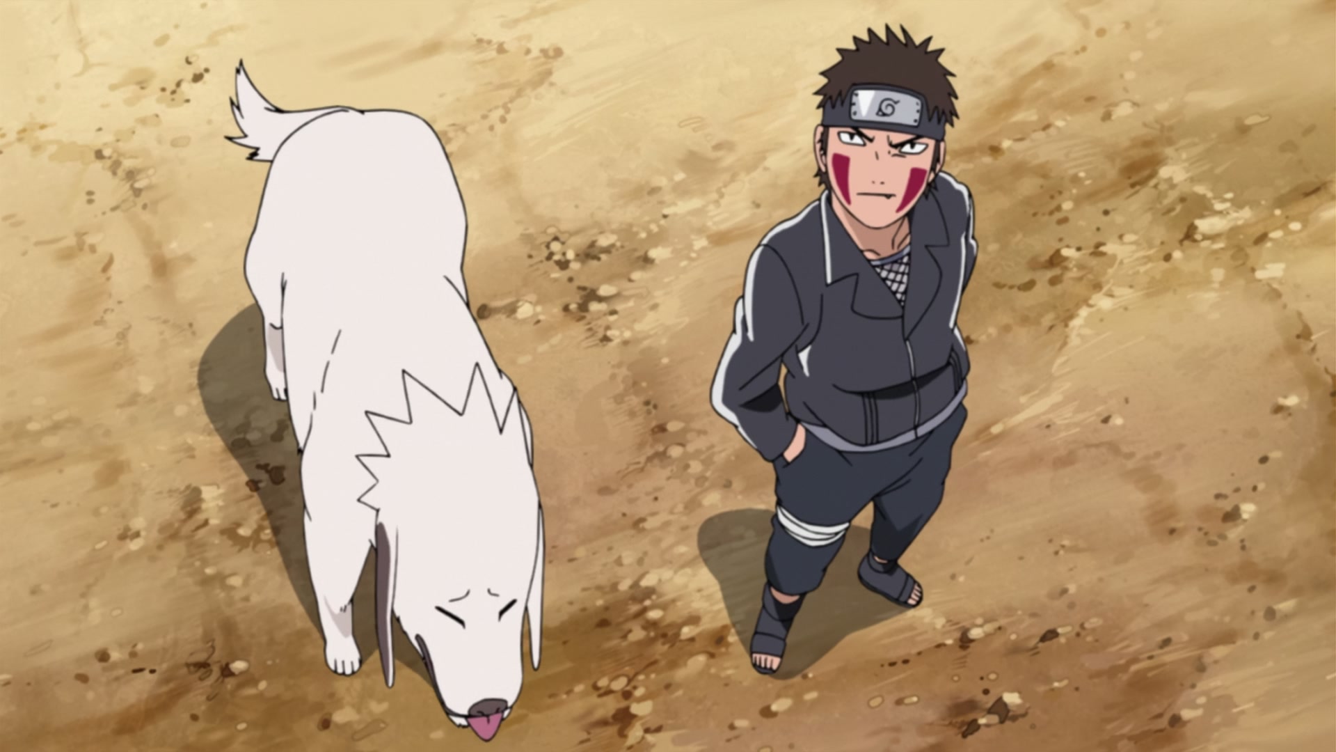 Naruto: Shippuden Ep 240: Kiba's Determination @ 00:05:17