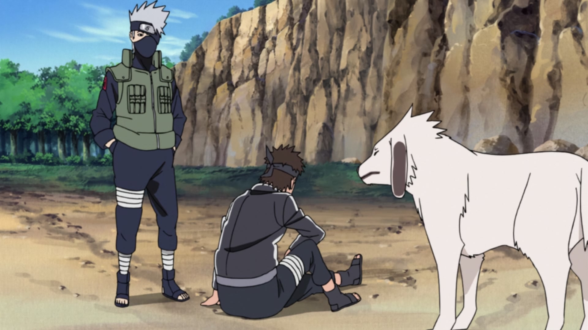 Naruto: Shippuden Ep 240: Kiba's Determination @ 00:07:30