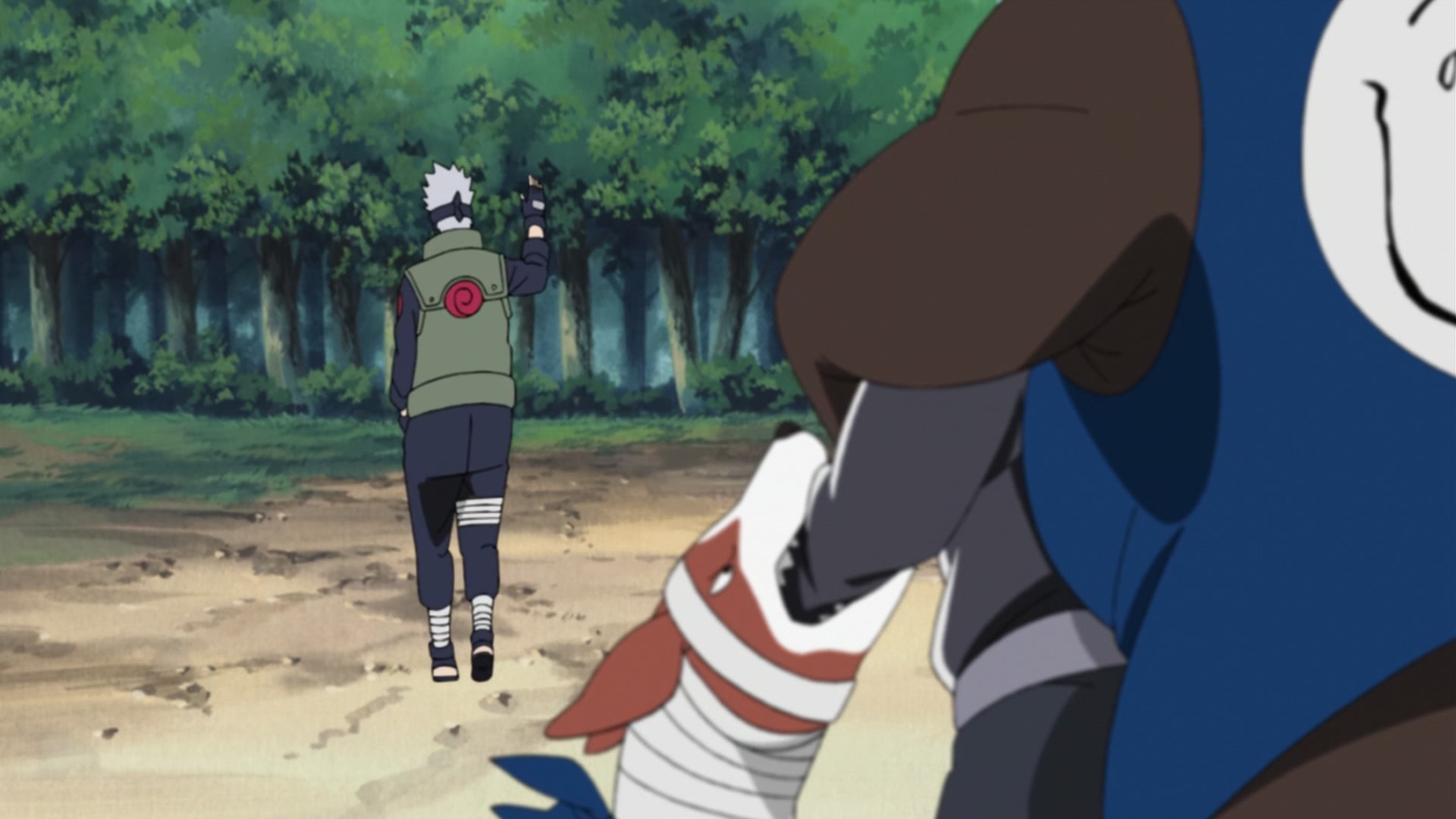 Naruto: Shippuden Ep 240: Kiba's Determination @ 00:08:27