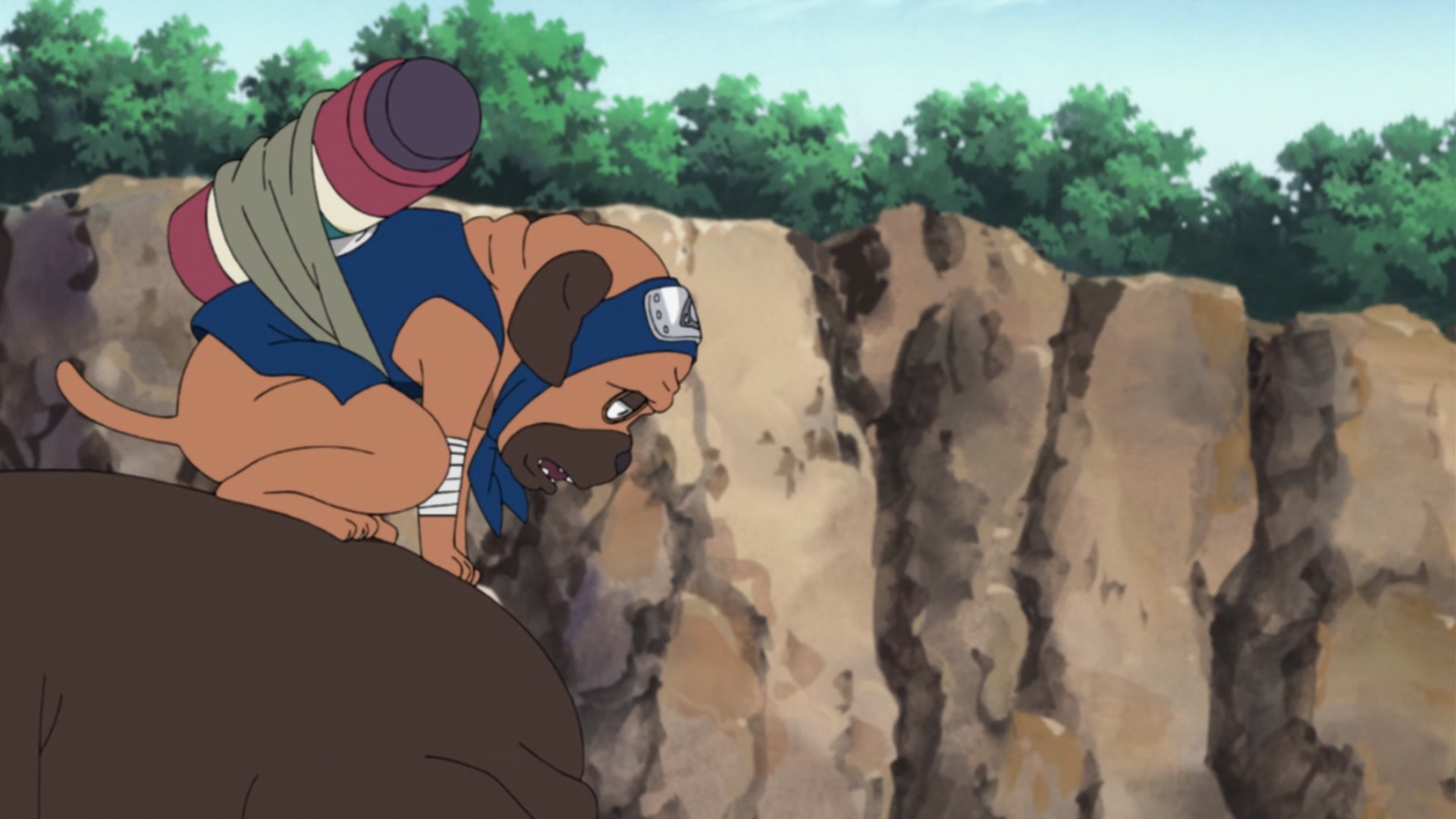 Naruto: Shippuden Ep 240: Kiba's Determination @ 00:08:46