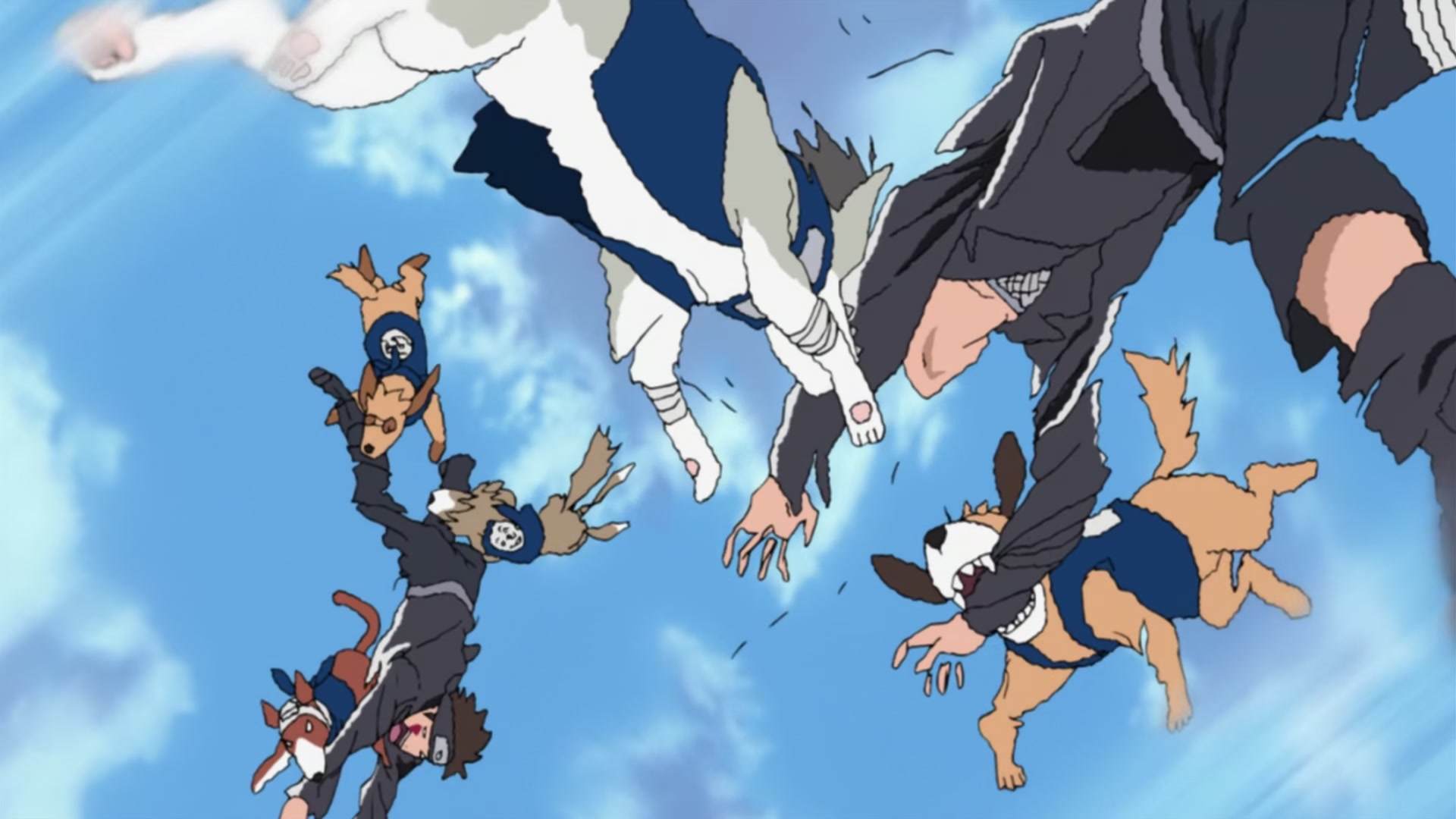 Naruto: Shippuden Ep 240: Kiba's Determination @ 00:09:24